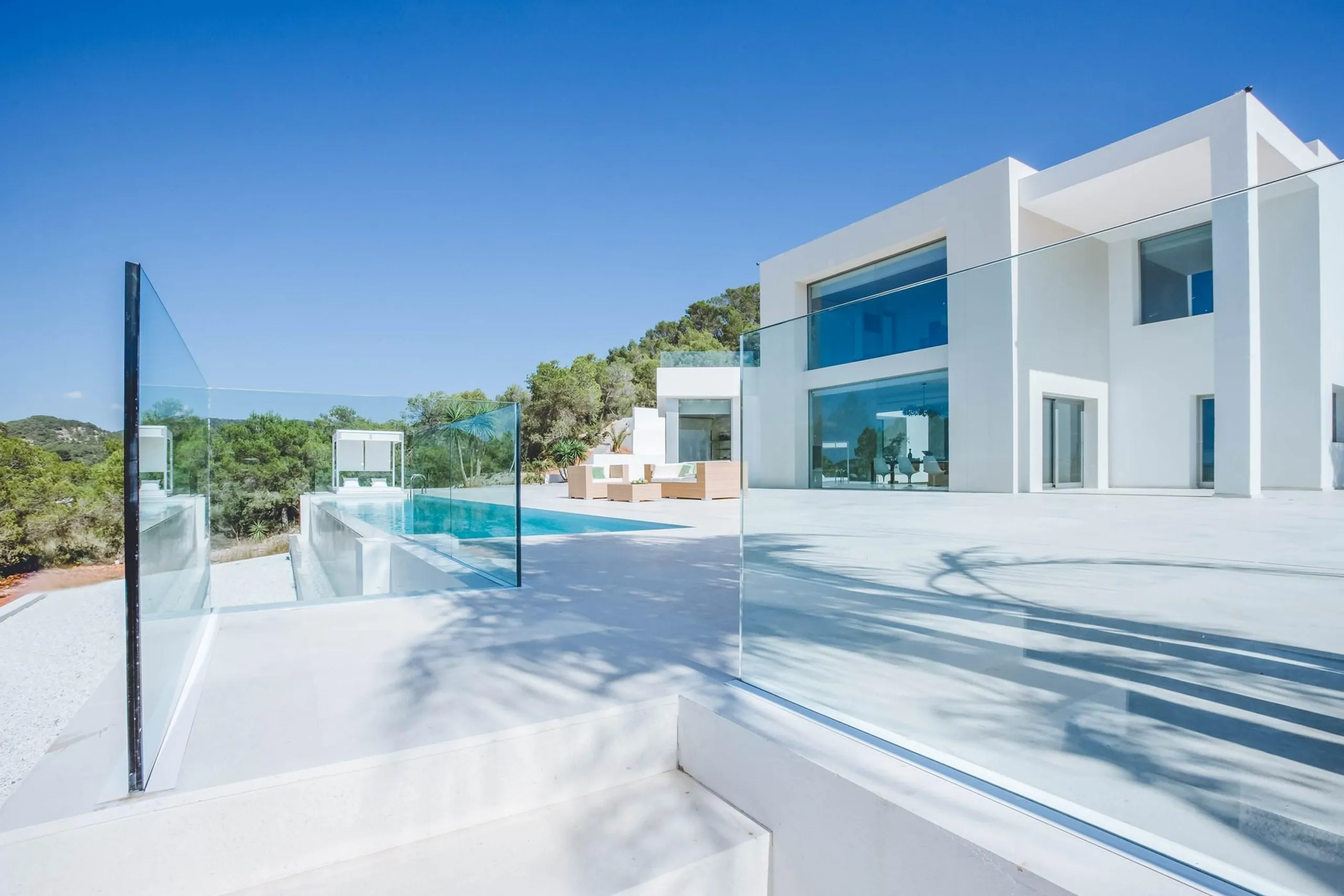 Light-filled Modern Villa with Pool and Panoramic Rural View, Ibiza