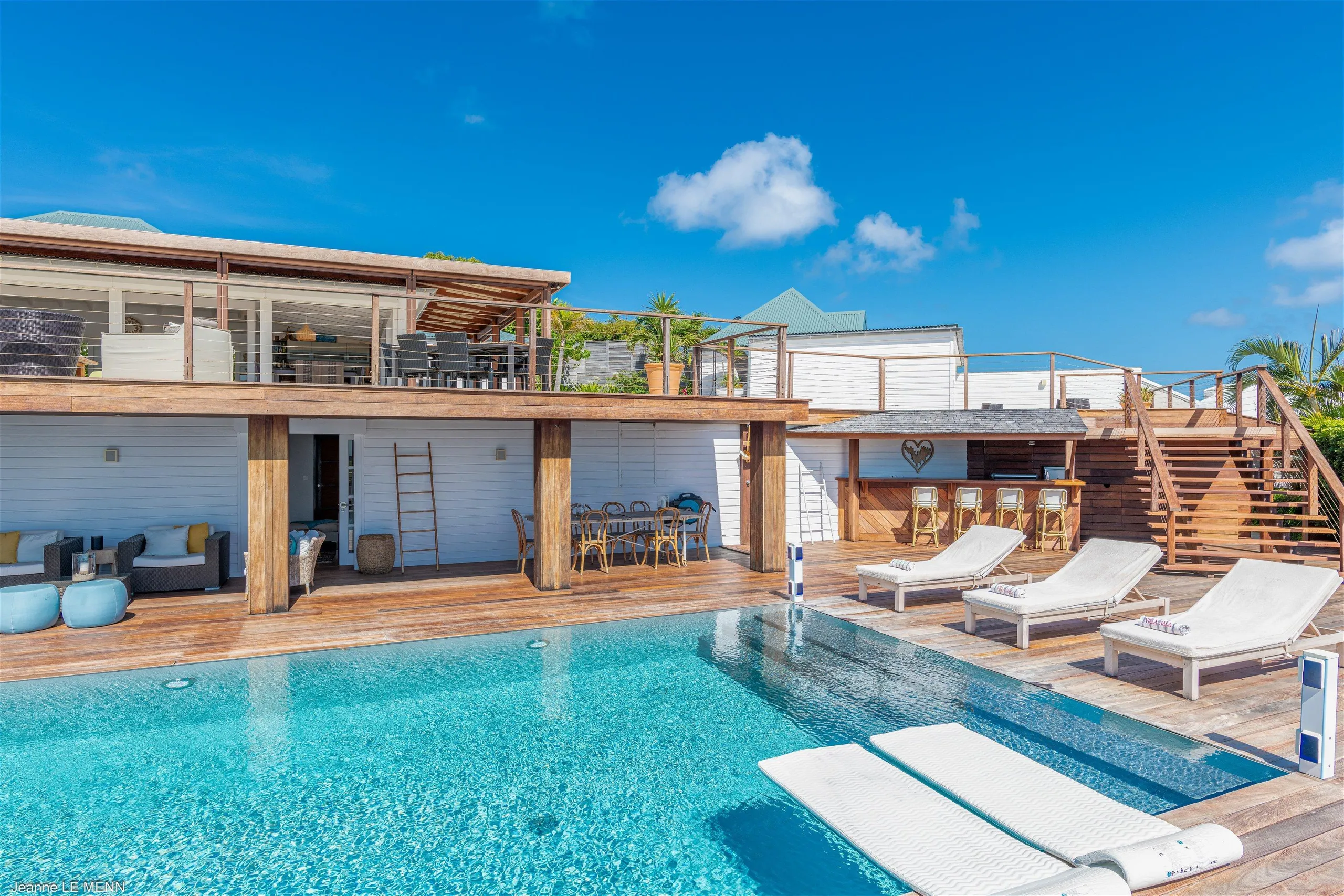 Caribbean Styled Hilltop Villa with Private Pool in Grand Cul de Sac — photograph 10