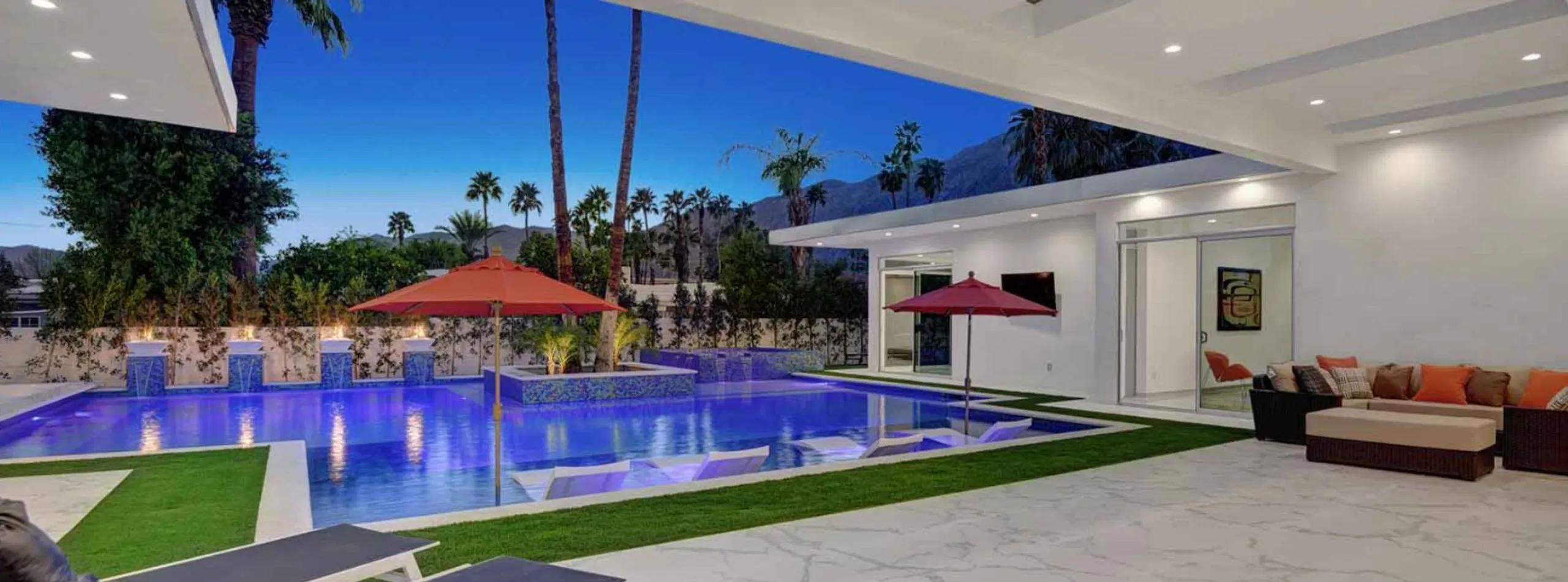 Brand-New Palm Springs Movie Colony Estate  with Resort-Style Pool and Mountain Views — photograph 3