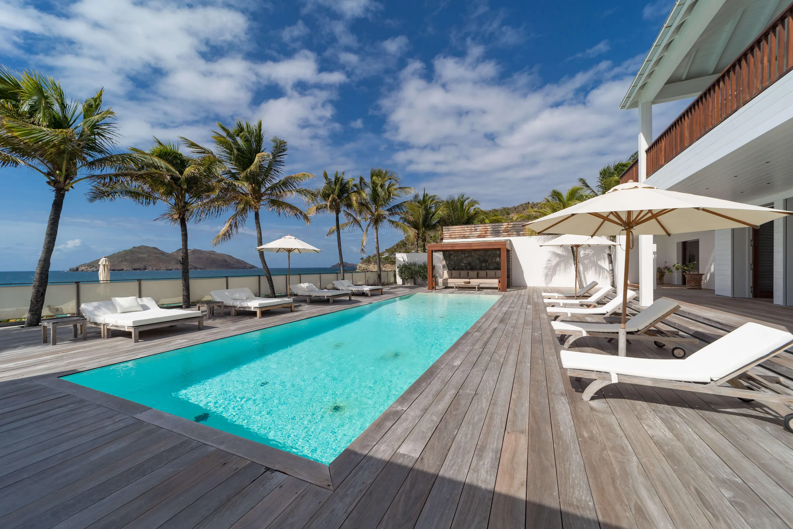 Finest Beachfront Villa A Modern Colonial Oasis on Flamands Beach, St. Barths — photograph 9