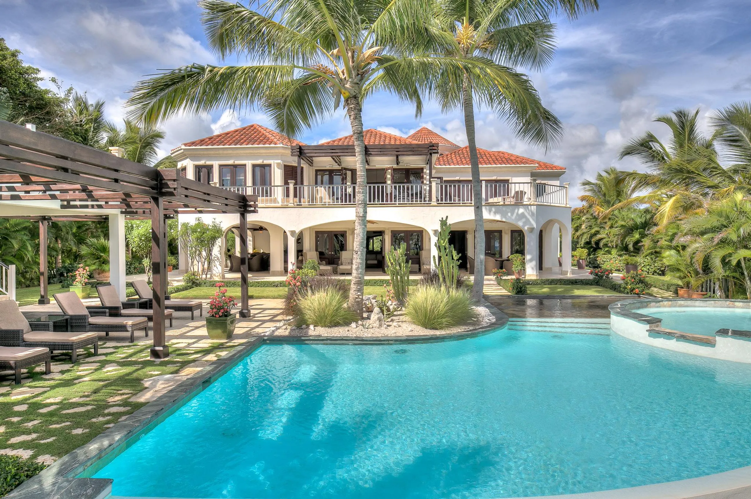 Classic Spanish Colonial Style with Private Pool and Golf Views, Punta Cana