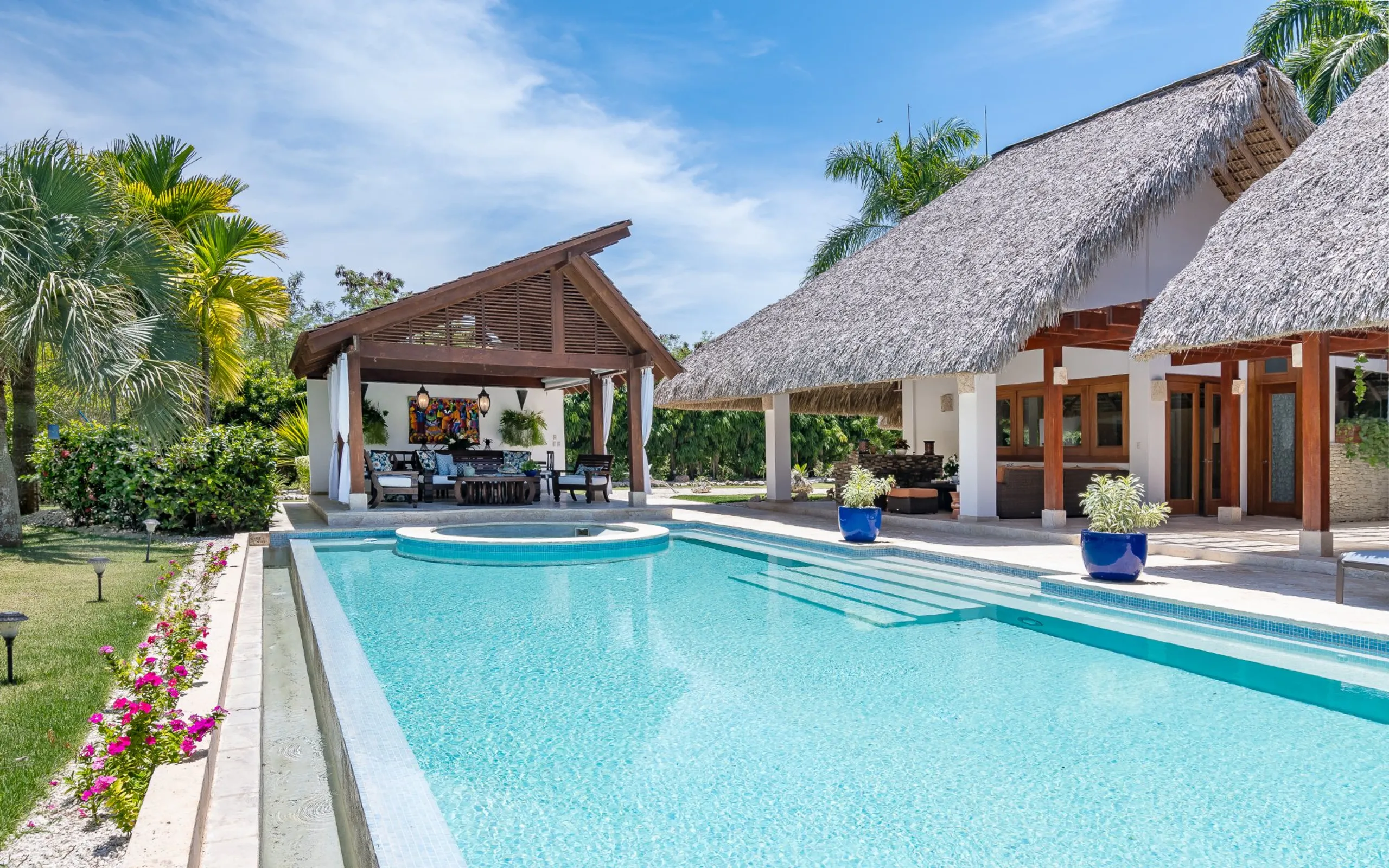 Elegant Cap Cana 12,000 Sq. Ft. Villa with Private Pool & Tropical Charm — photograph 9