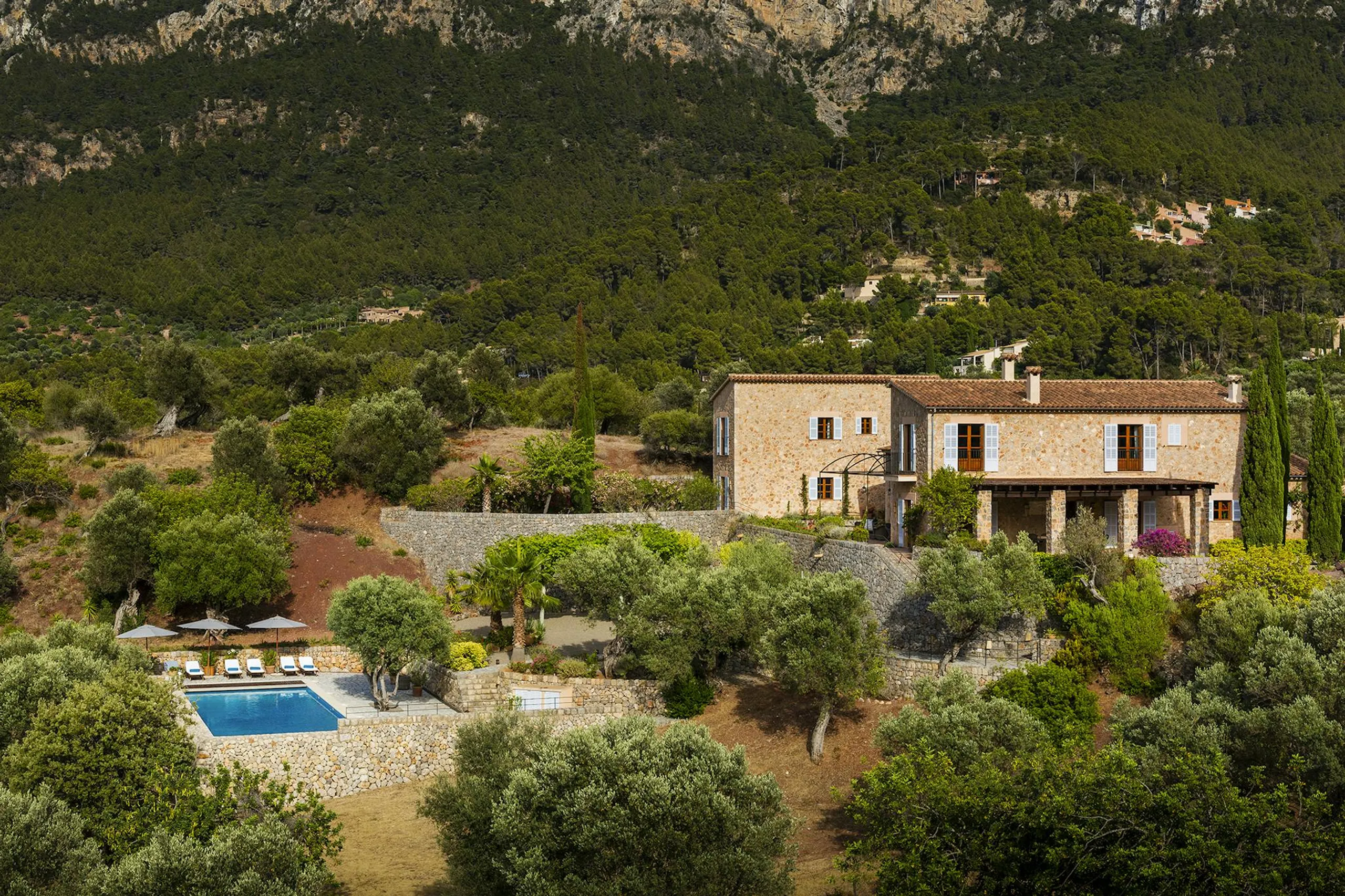 Gleaming Spanish Estate with Private Pool and Ocean Views, Mallorca