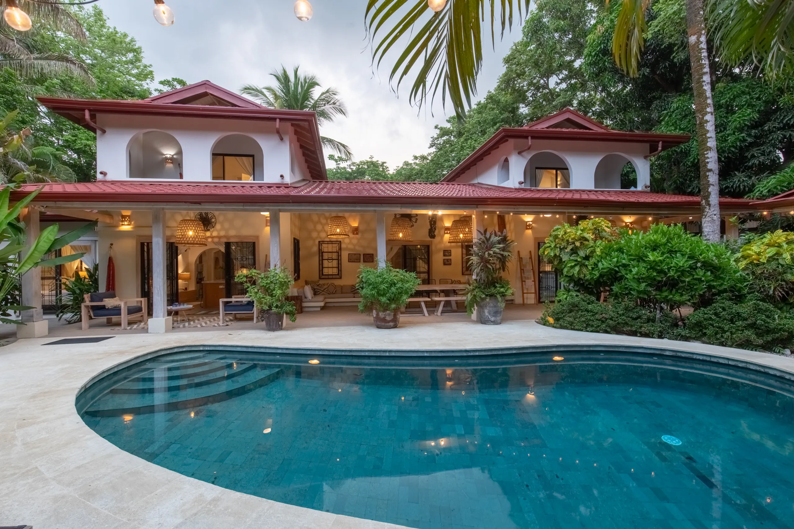 Villa setting in Nosara