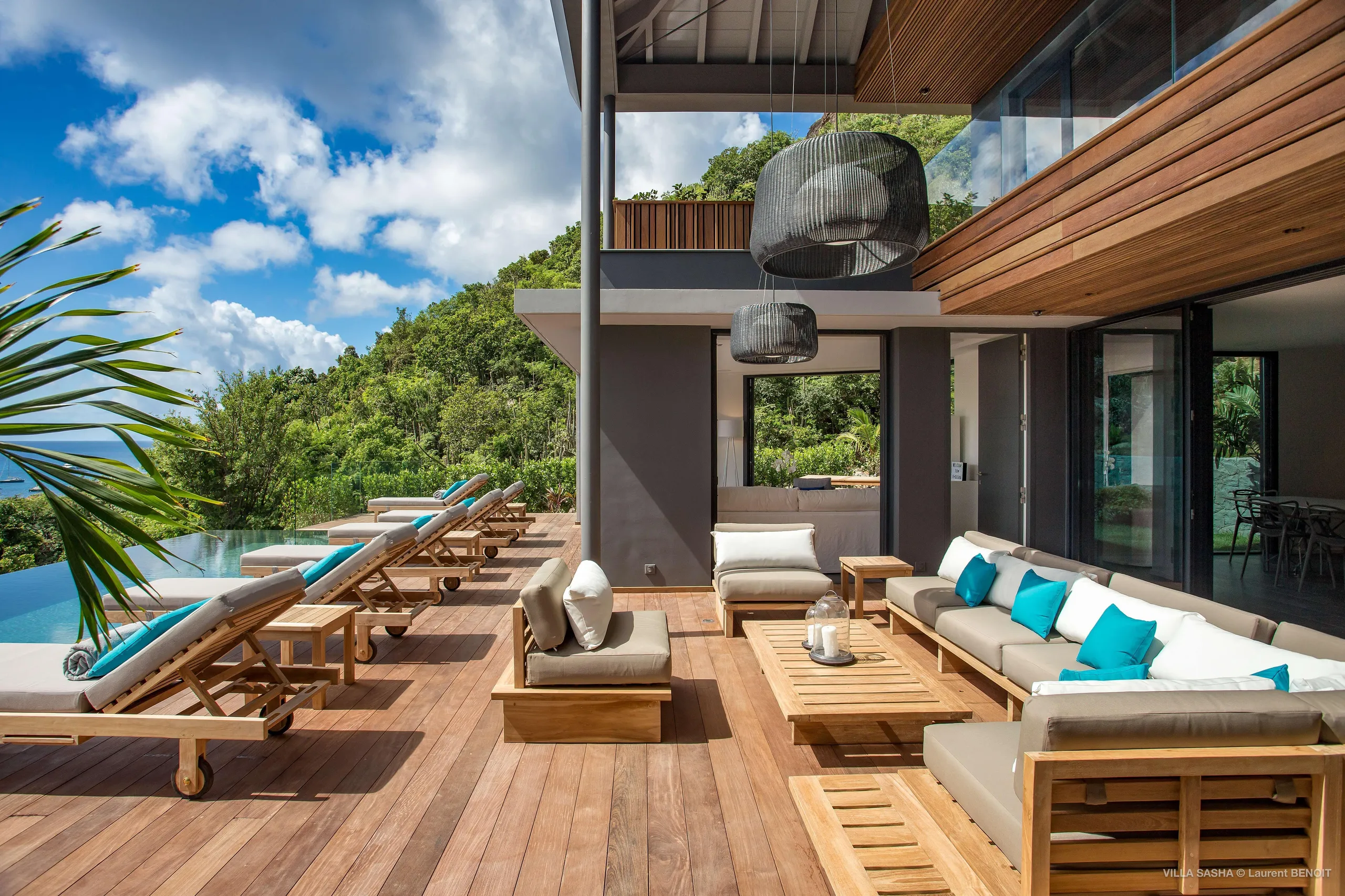 Chic Tropical Villa with Ocean Views in Corossol, St. Barths — photograph 10