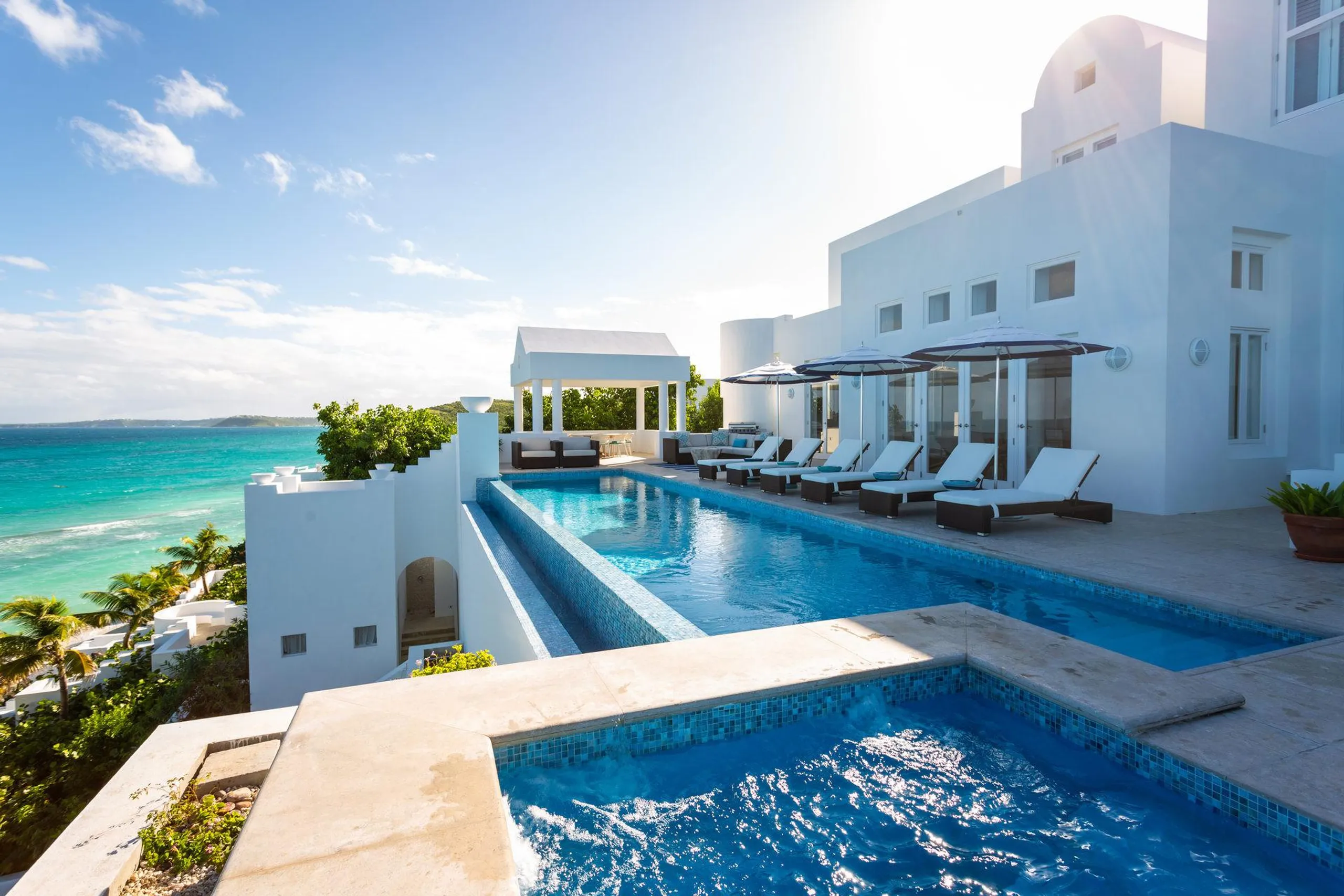 Palatial Long Bay Villa with Invigorating Pool and Walks to Beach, Long Bay Anguilla