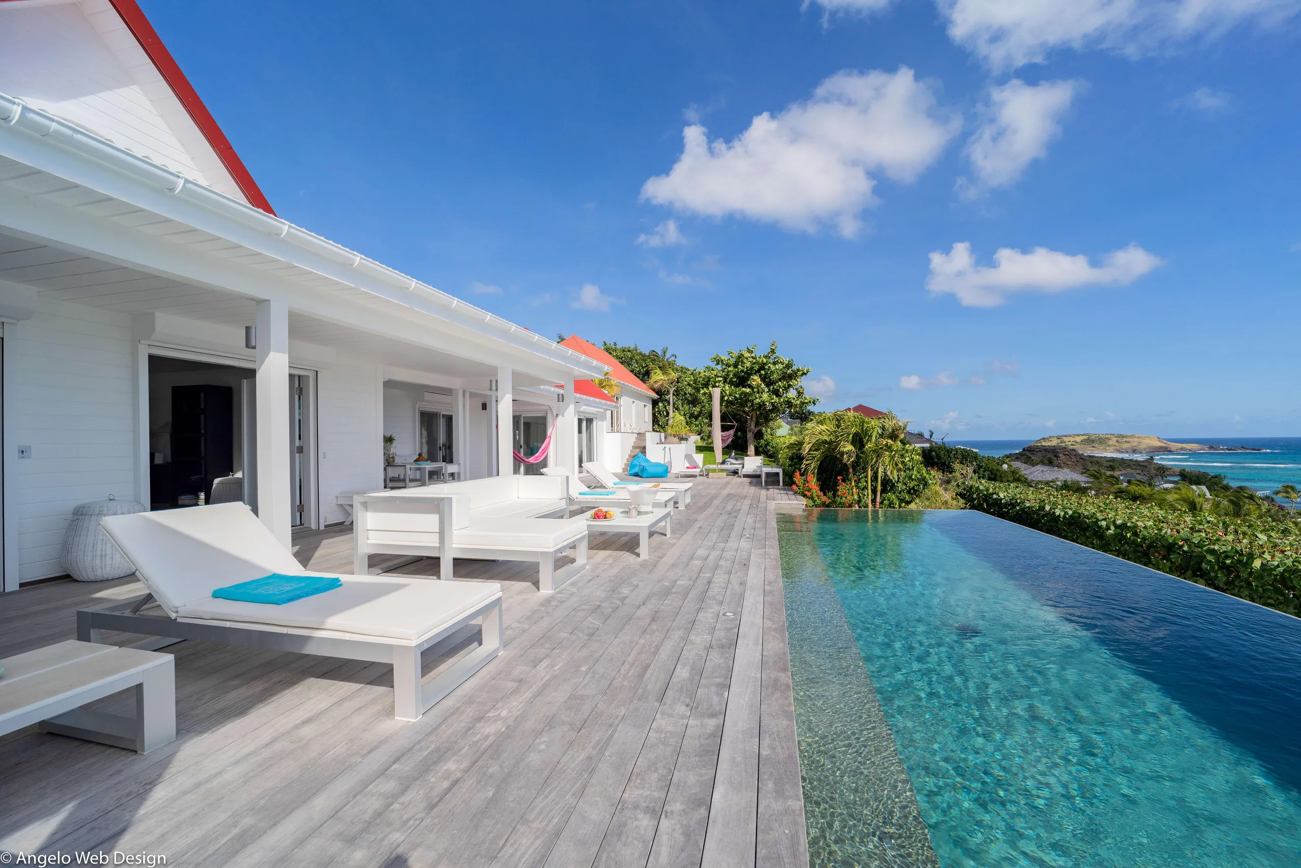 Aesthetic Sophistication: Elegant Holiday Villa with Infinity Pool in St. Barths — photograph 7