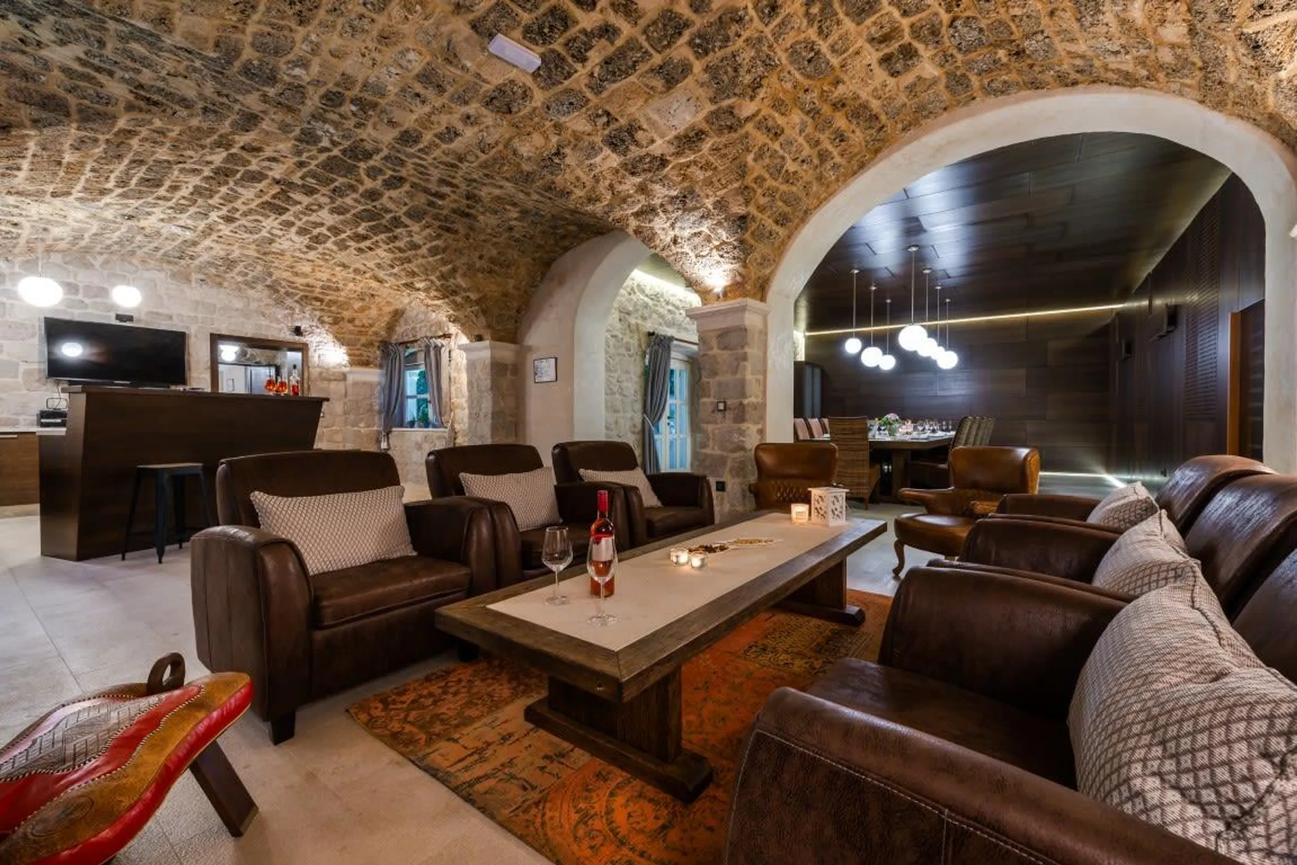 Plentiful Villa in the Quiet Bay of Zaton with Private Pool and Sea View — photograph 10