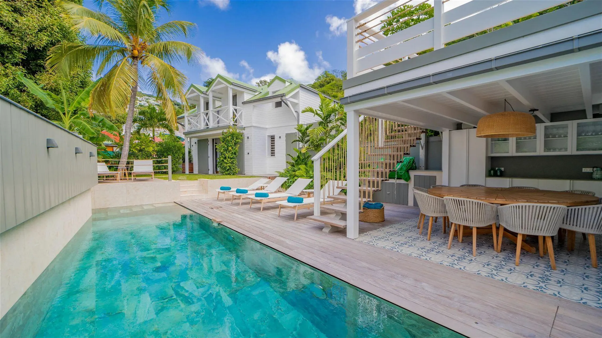 Spectacular Beachfront Villa with Pool, Saint Barthelemy