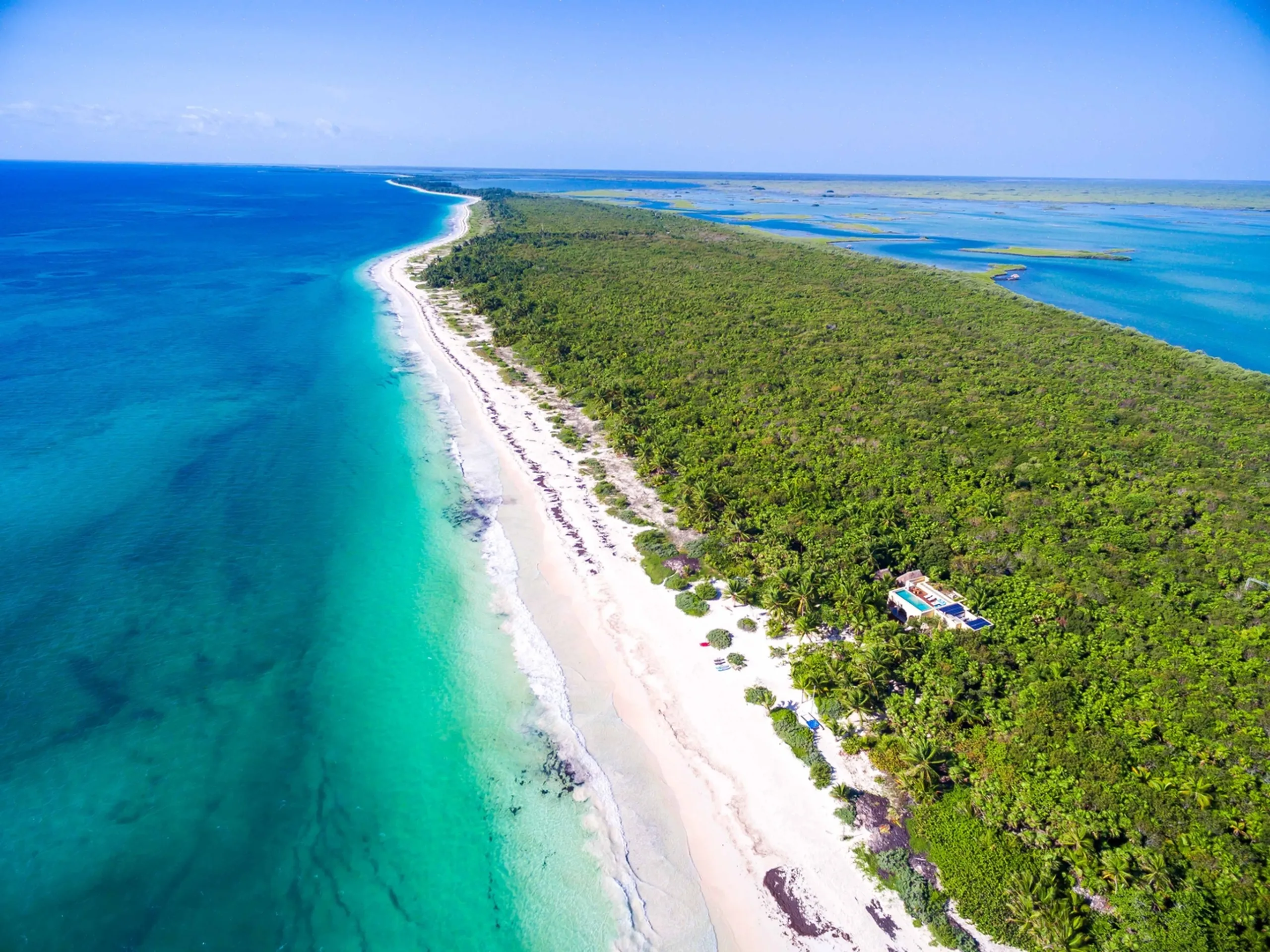 Stunning Tulum Hacienda Sanctuary with Private Beach, Sian Kaan