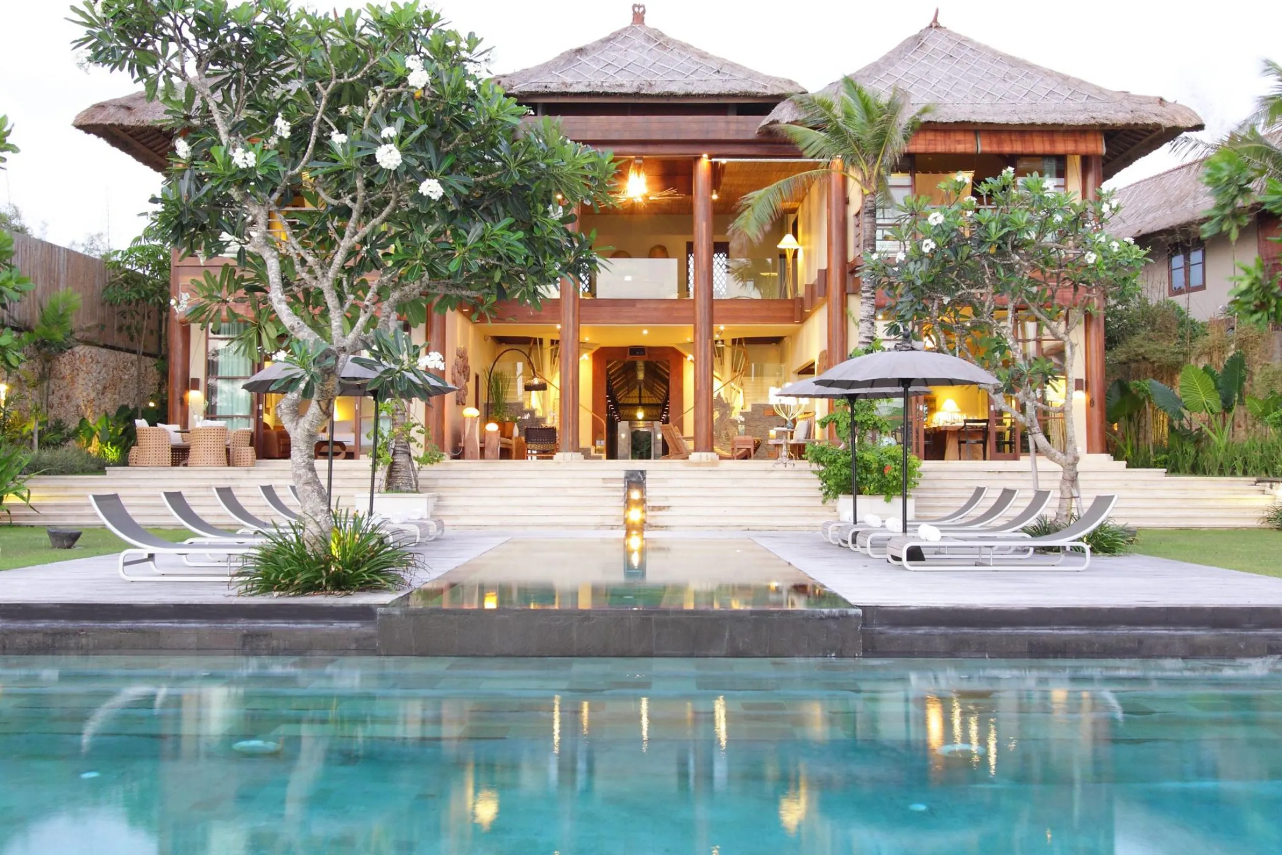 Bali Beachfront Villa with Infinity Pool and Ocean Views — photograph 2