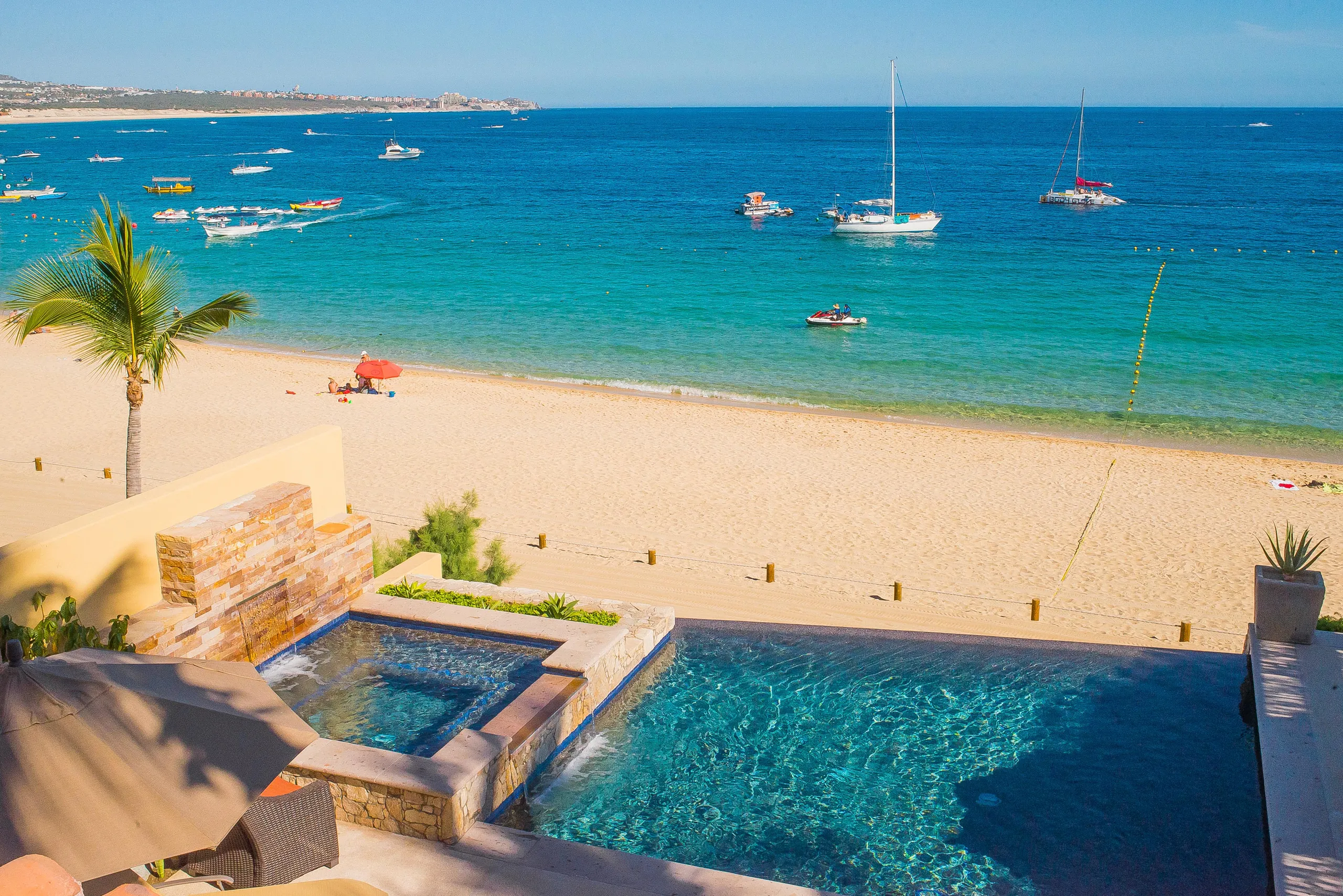 Medano Beachfront Villa with Infinity Pool, Hot Tub and Ocean Views, Medano Beach