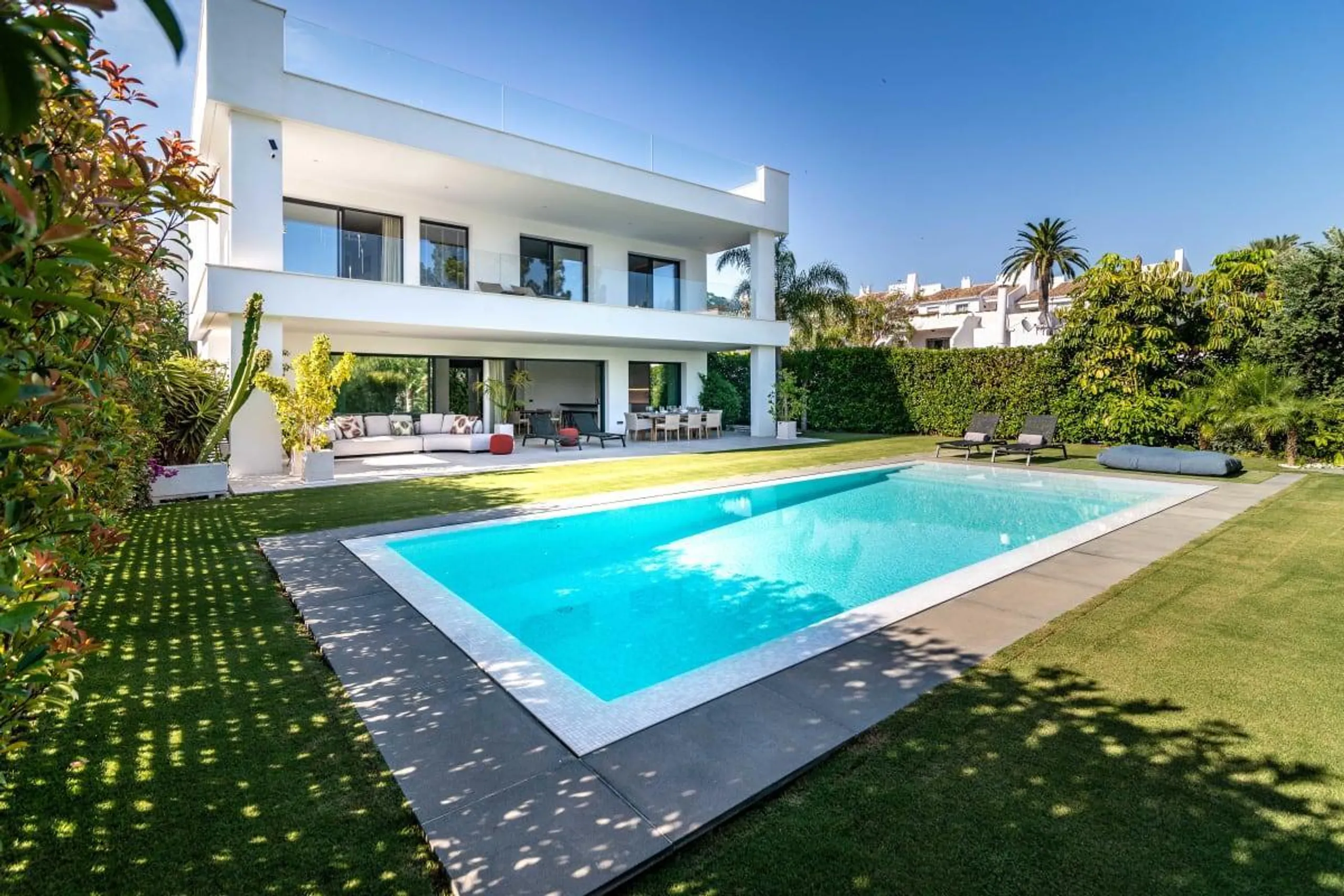 Modern Elegant Estate with Private Pool and Home Theater, Puerto Banus