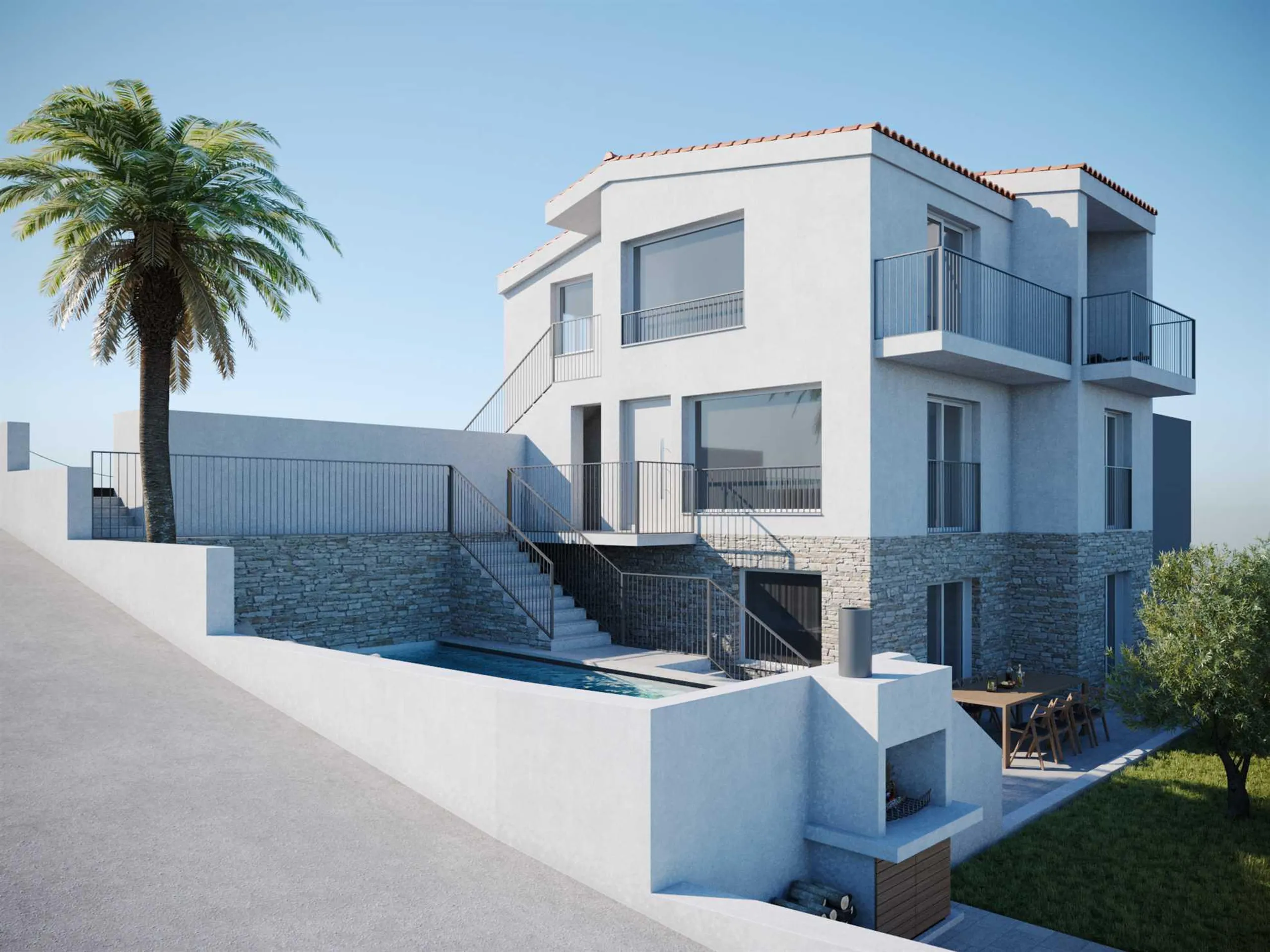 Plush Seaside Villa with Heated Pool — photograph 6