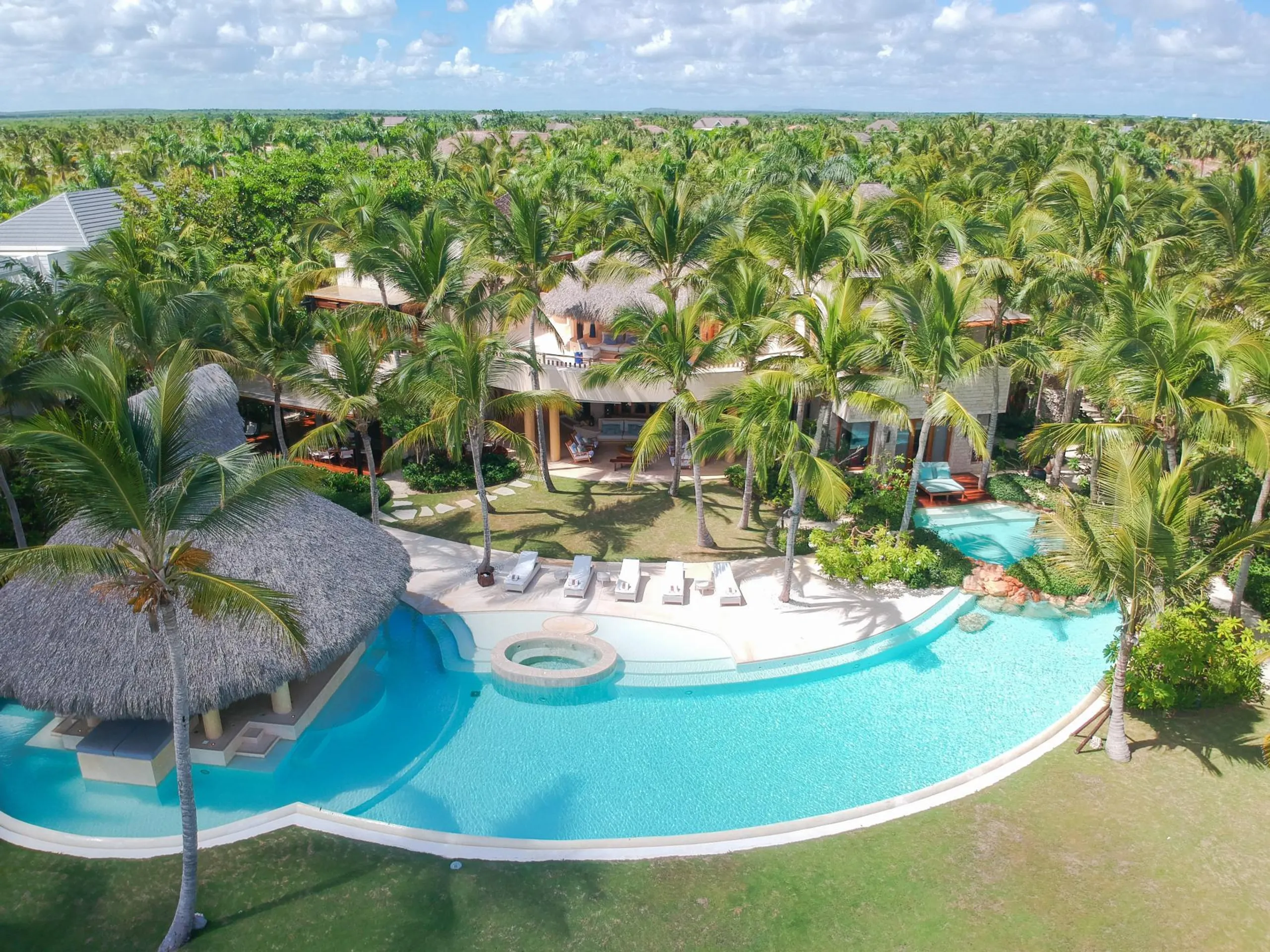 Oceanfront Villa Merging Classic and Modern Architecture with Private Pool and Golf Course Views, Punta Cana