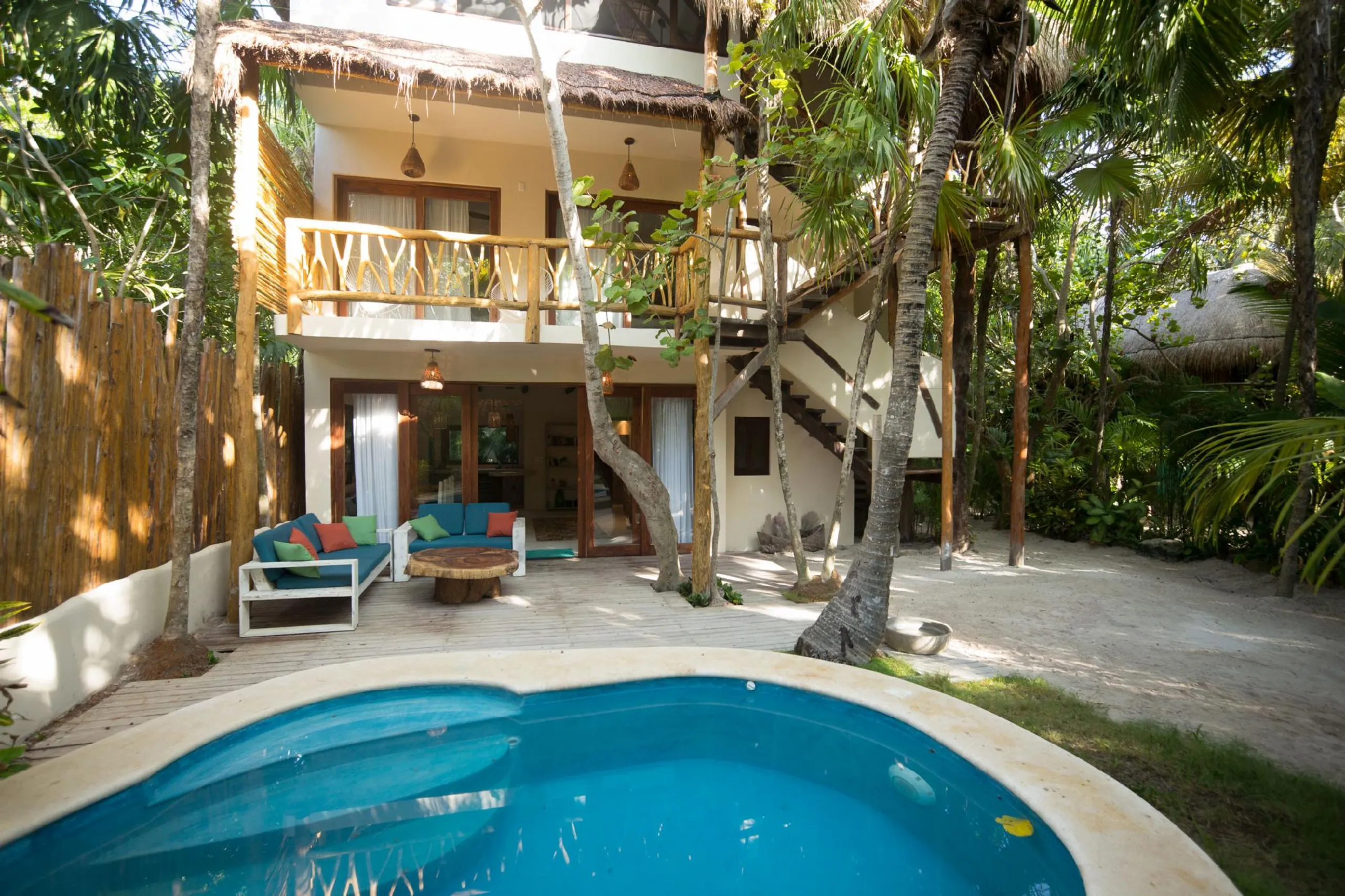 Quatros Casas Tulum Compound with Private Pools and Beach Front Access — photograph 11