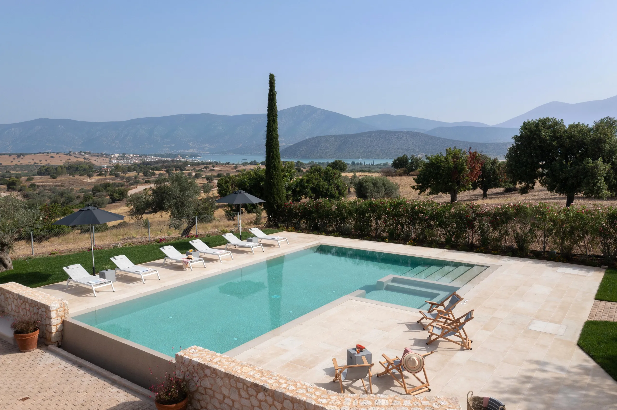 Statuesque Modern Villa with Private Pool and Wonderful 360° Views, Porto Heli