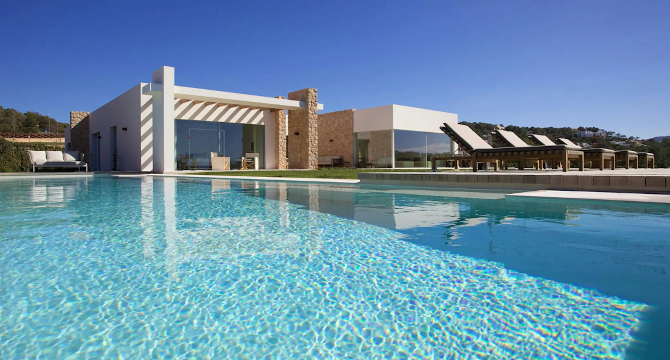 Lavish Ibiza Seaside Estate with Private Pool and Sun Deck, Ibiza