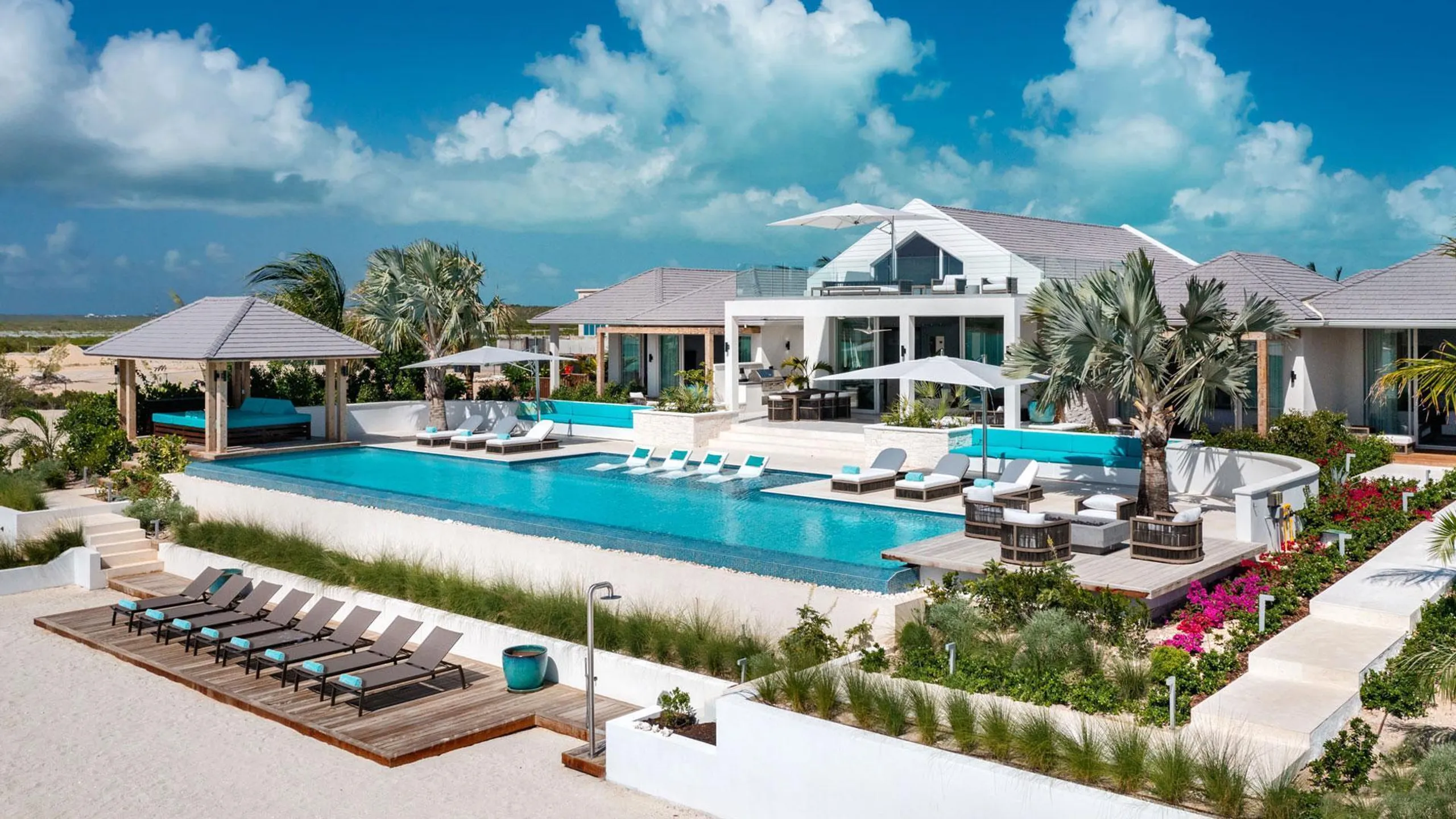 Serene Ocean Views from Chic Island Estate with Infinity Pool, Emerald Bay
