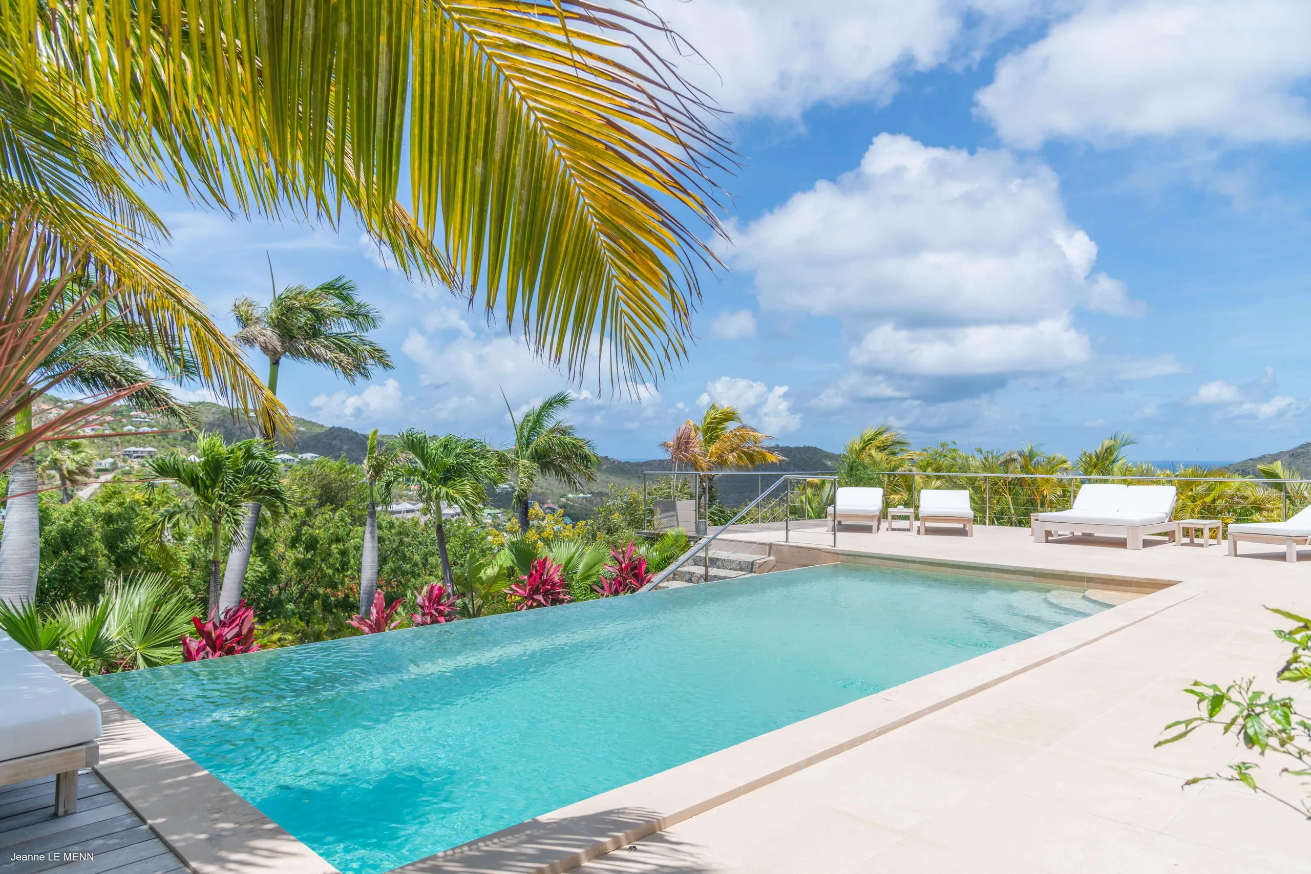 Bohemian-Inspired Hillside Villa with Stunning Ocean Views in St. Barths, St. Jean