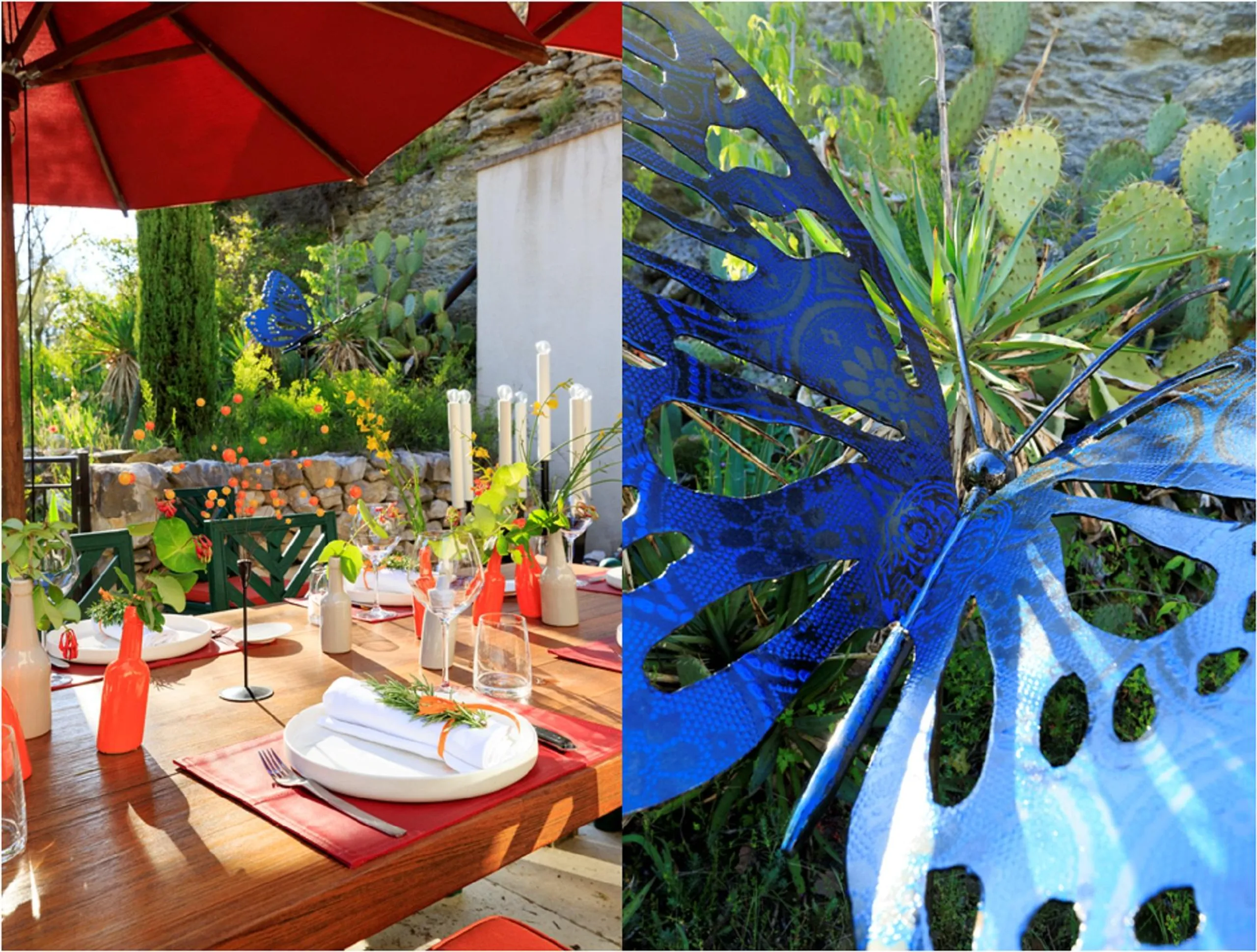 Artistic Luxury Retreat with Shaded Terraces, Heated Pool, and Panoramic Alpilles Views — photograph 12