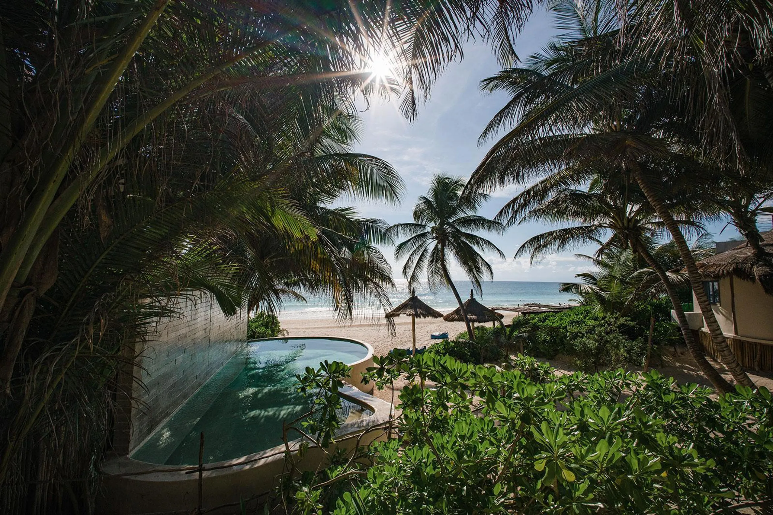 Tulum Beach Front Compound with Private Pool and Beach Front Access — photograph 10