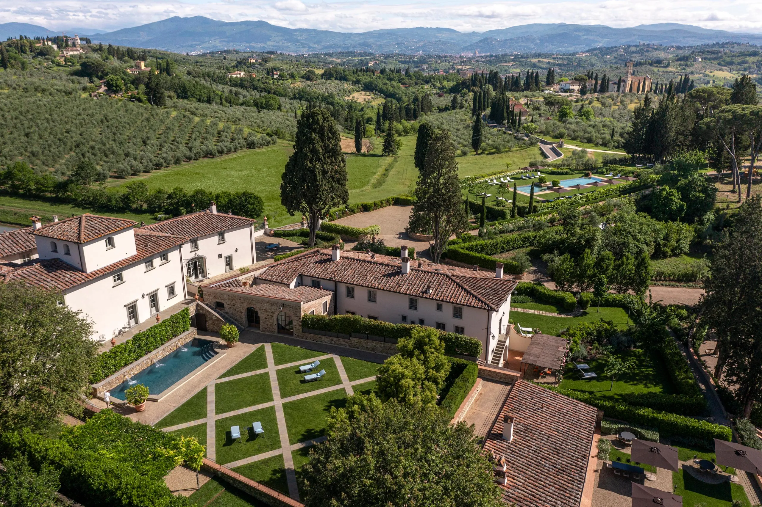 Exquisite Renaissance-Style Villa with Private Pool, Italian Garden and Florence Views, Via di Colle Ramole