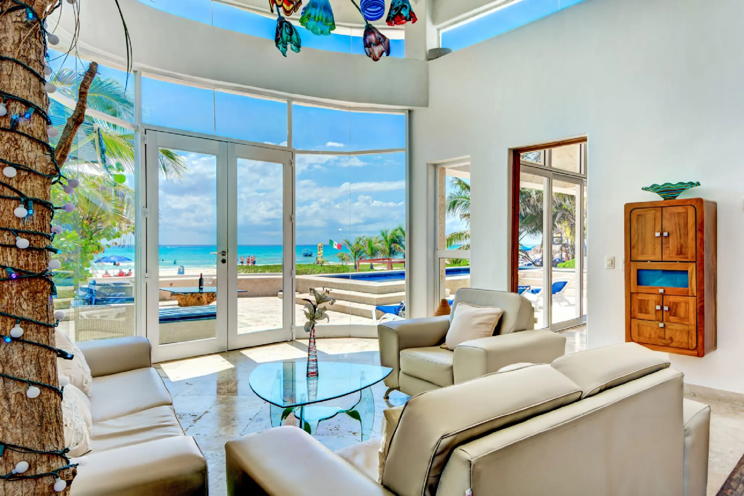 Xpu-Ha Luxury Beach Front Estate with Private Pool and Ocean Views — photograph 7