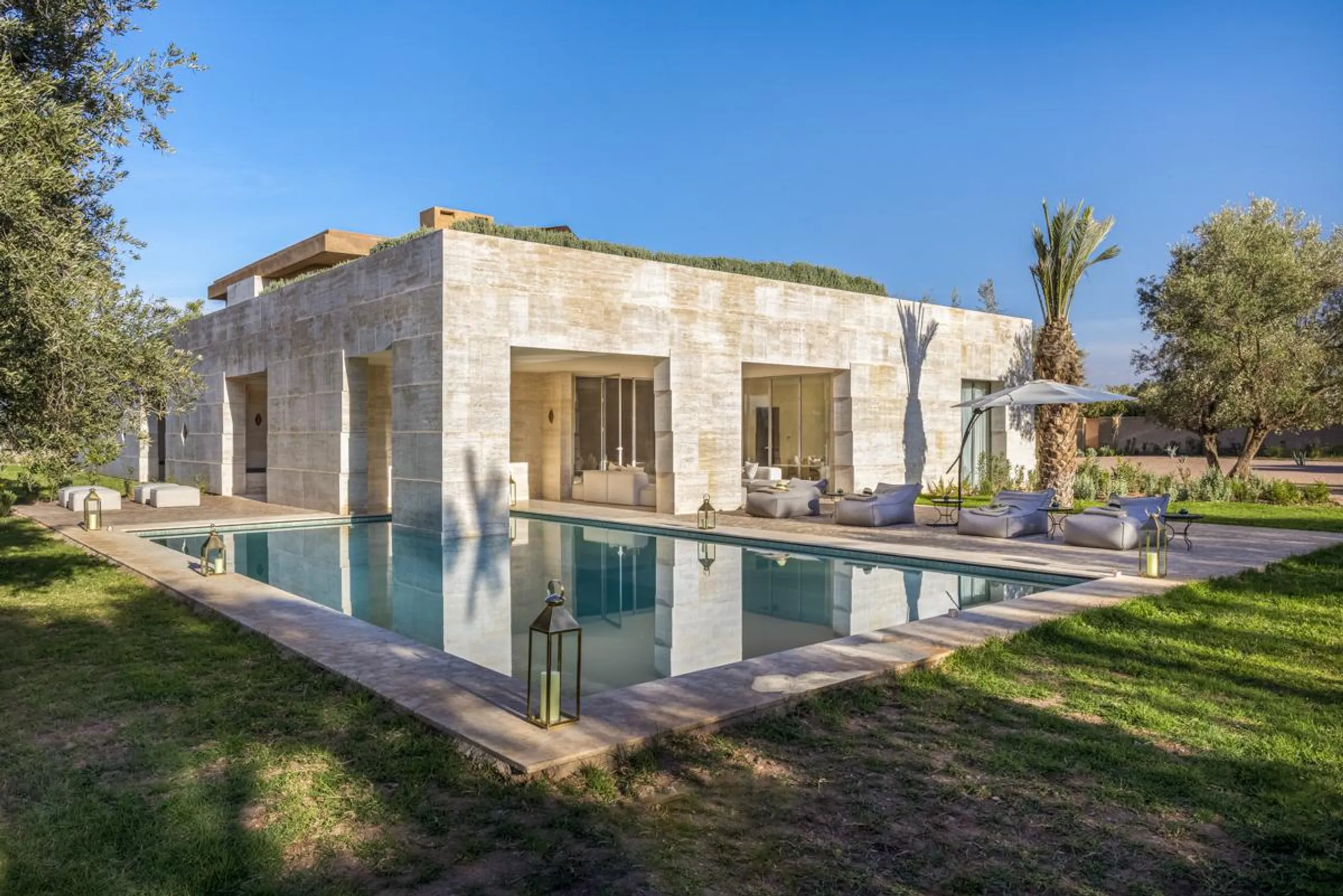 Serene Marrakech Villa with Private Pool and Outdoor Terraces, Sidi Youssef Ben Ali