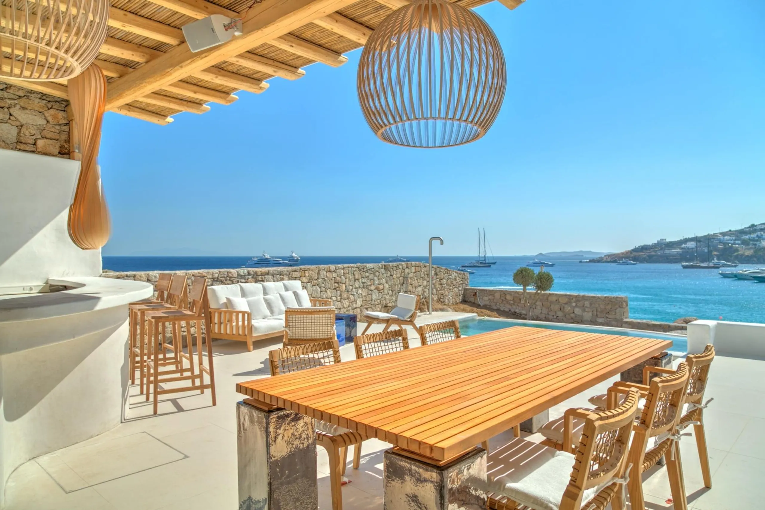 Breathtaking Oceanview Villa in Mykonos with Private Pool — photograph 3