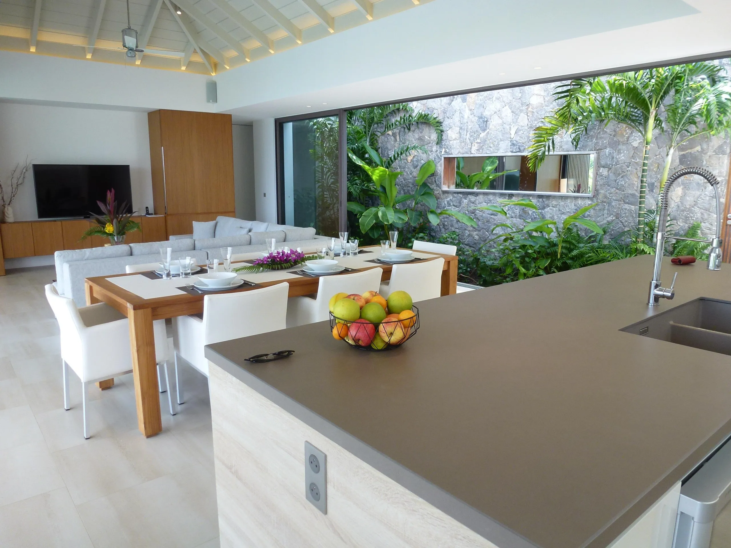 Refreshing Tropical Estate with Infinity Pool and Ocean Views — photograph 4