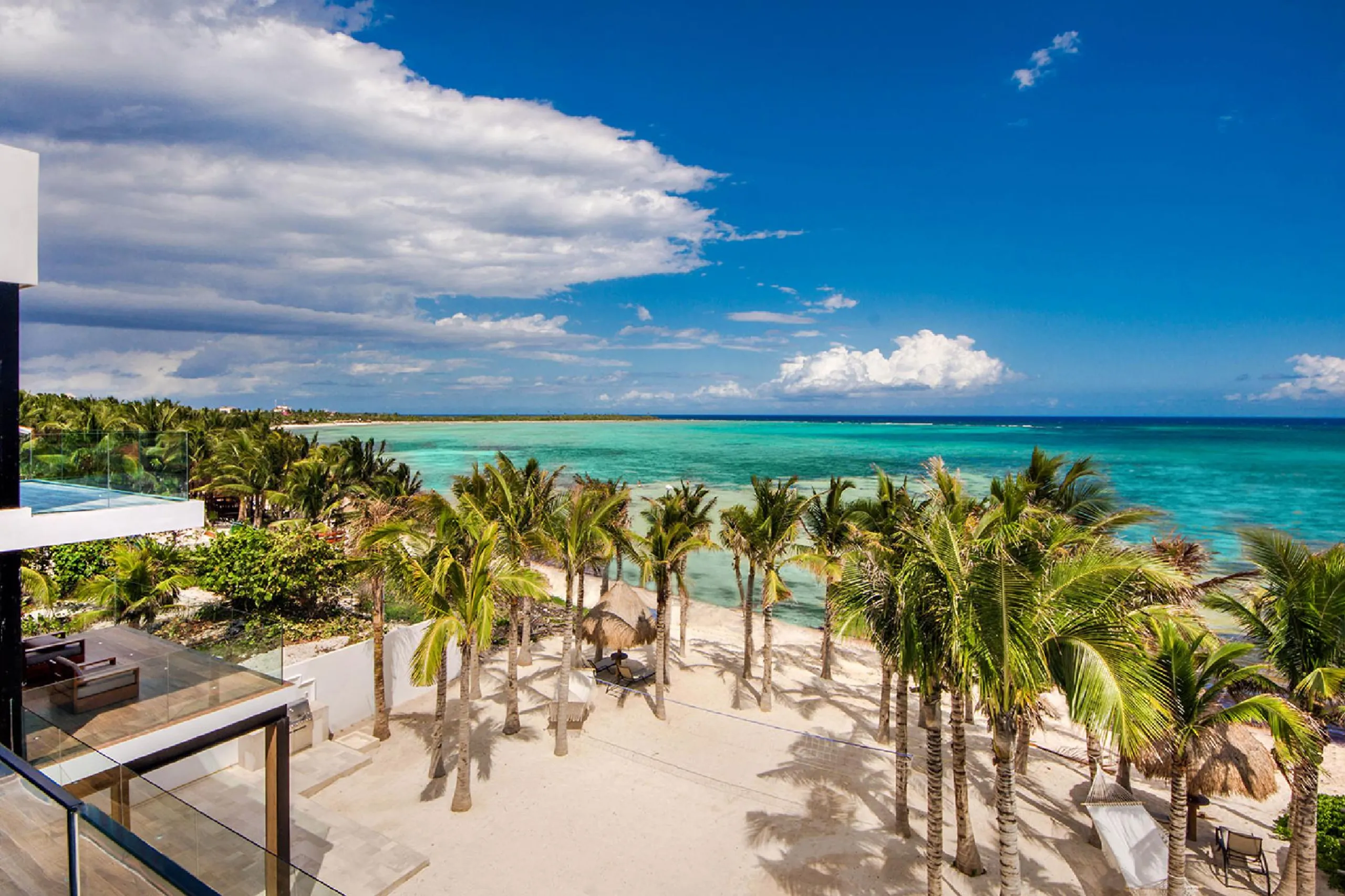 Private and Secluded Beachfront Soliman Bay Estate with 2 Private Pools and Ocean Views, Soliman Bay