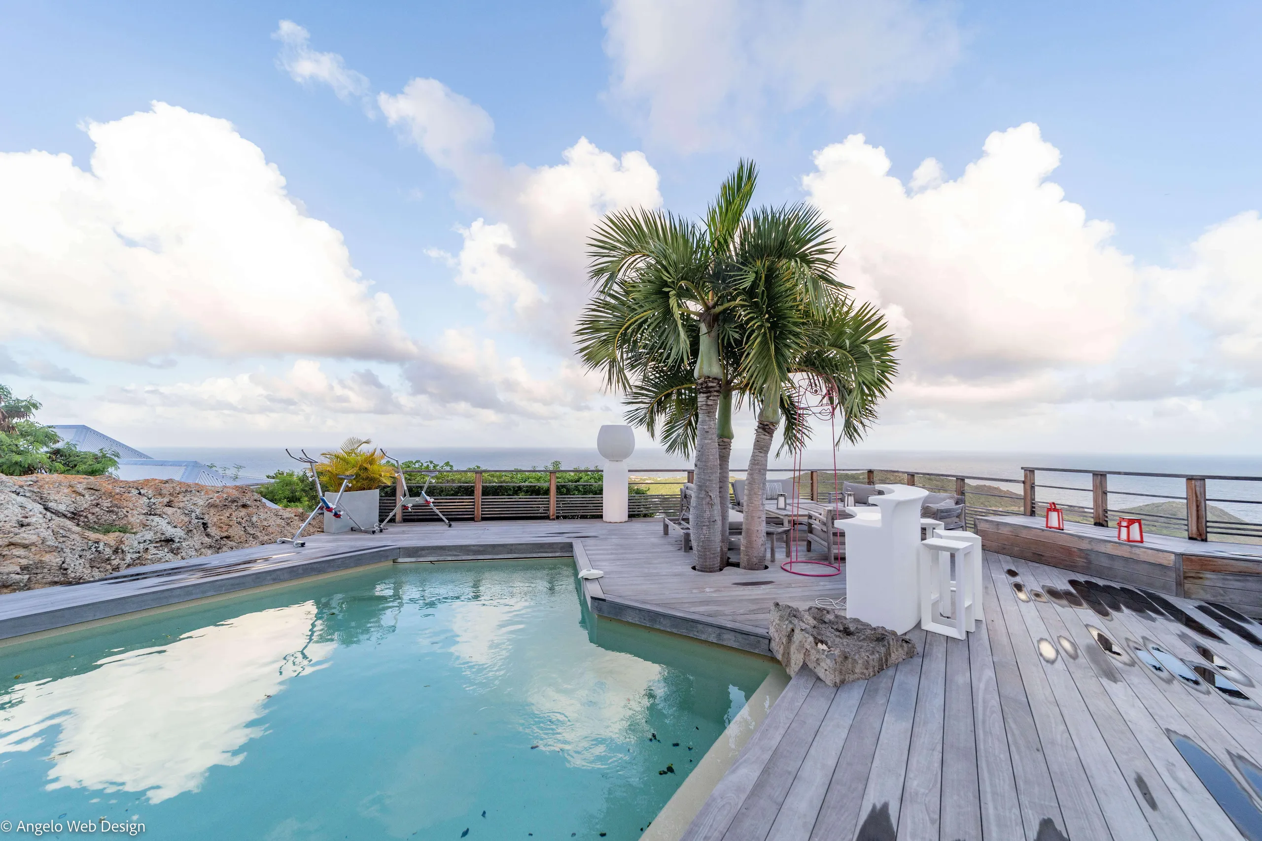 Pointe Milou Luxury Villa with Private Pool with Stunning Views, Pointe Milou