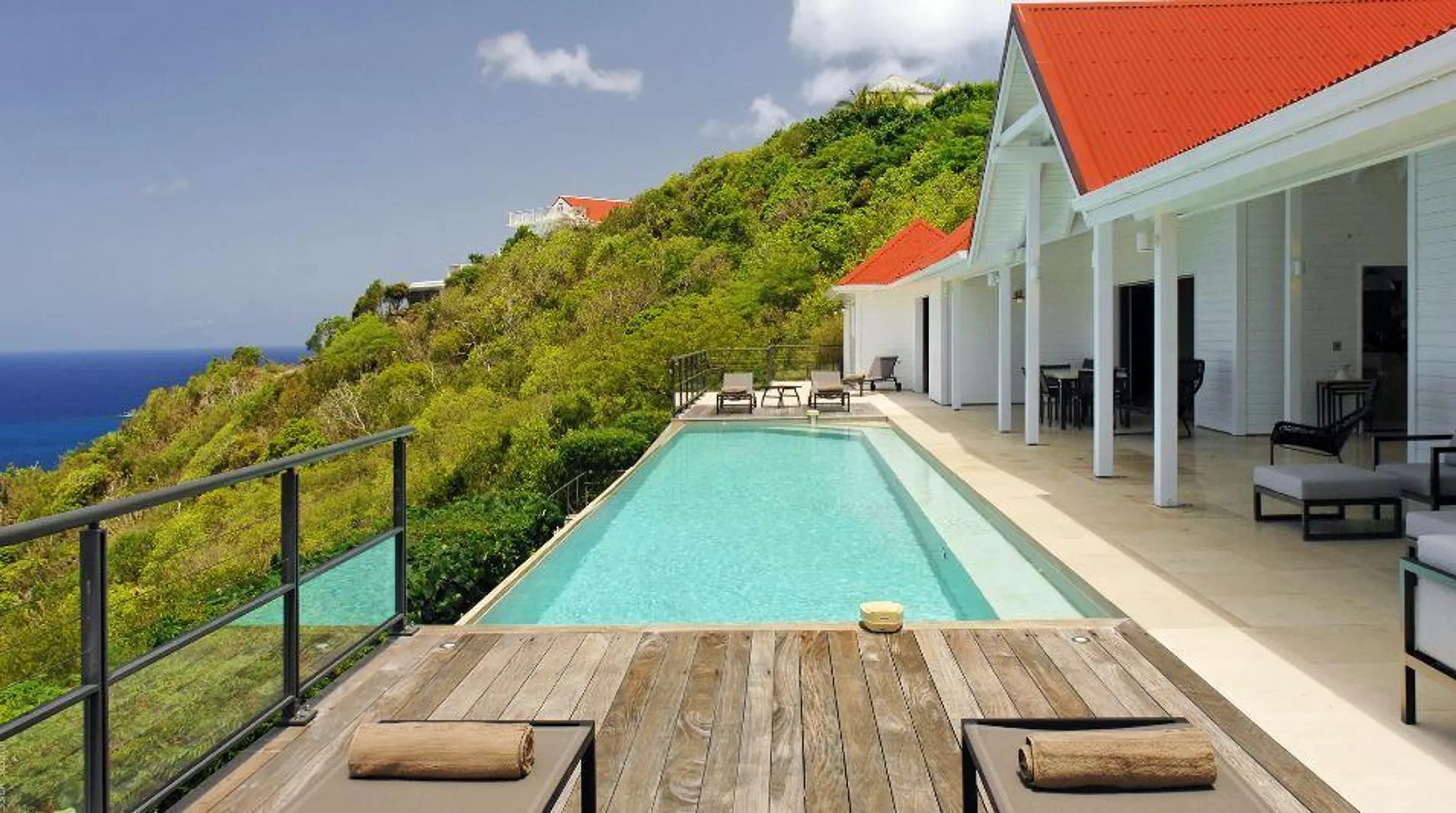 Refined St. Barths Colombier Villa with Private Infinity Pool and Ocean Views — photograph 8
