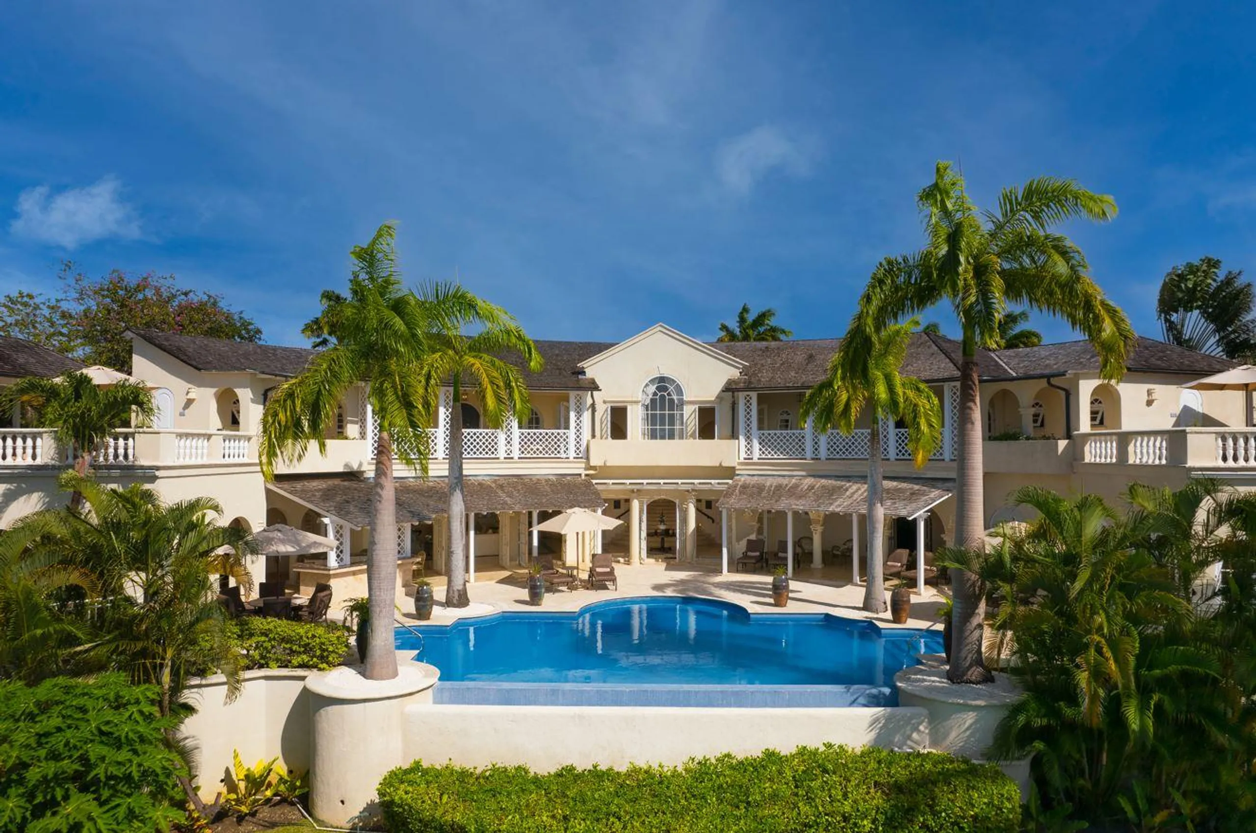 Breathtakingly Beautiful Villa with Wrap-Around Terrace Infinity Pool and Caribbean Sea Views, Saint James