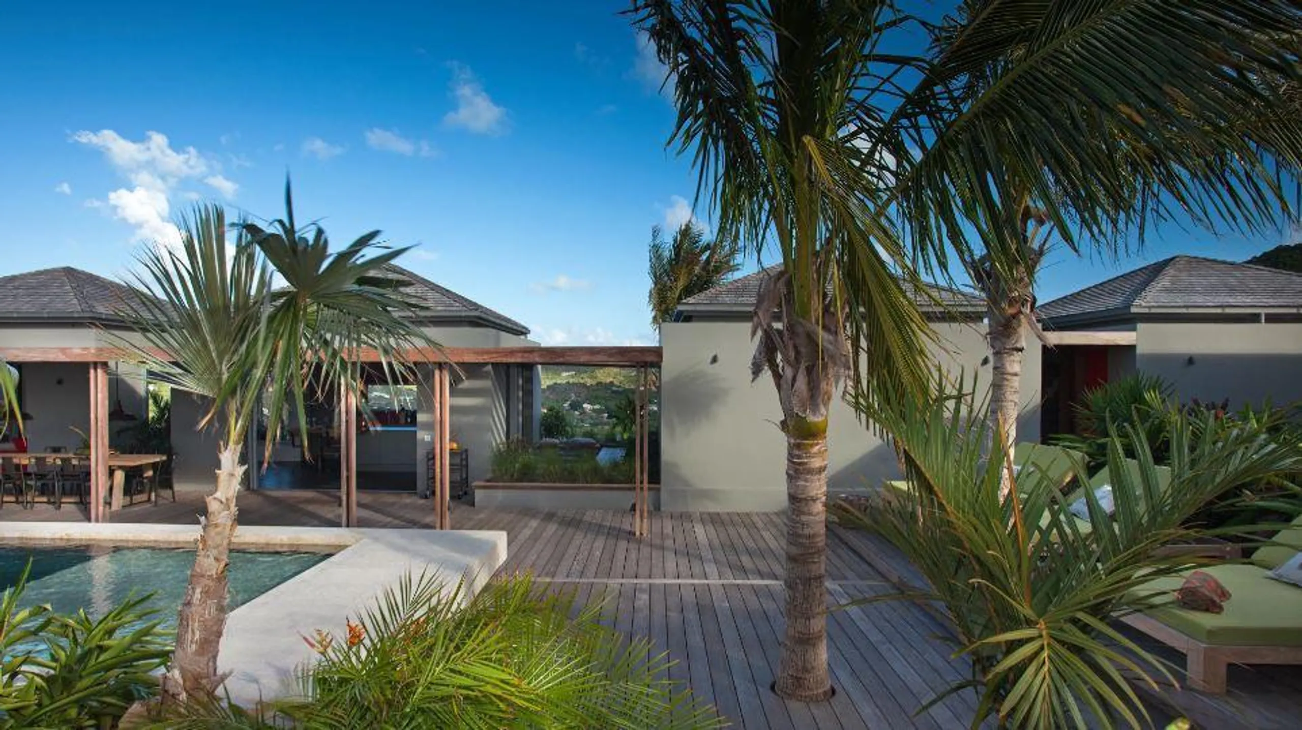 Tropical Villa with Private Pool Lagoon Views in Marigot, St-Barths — photograph 9