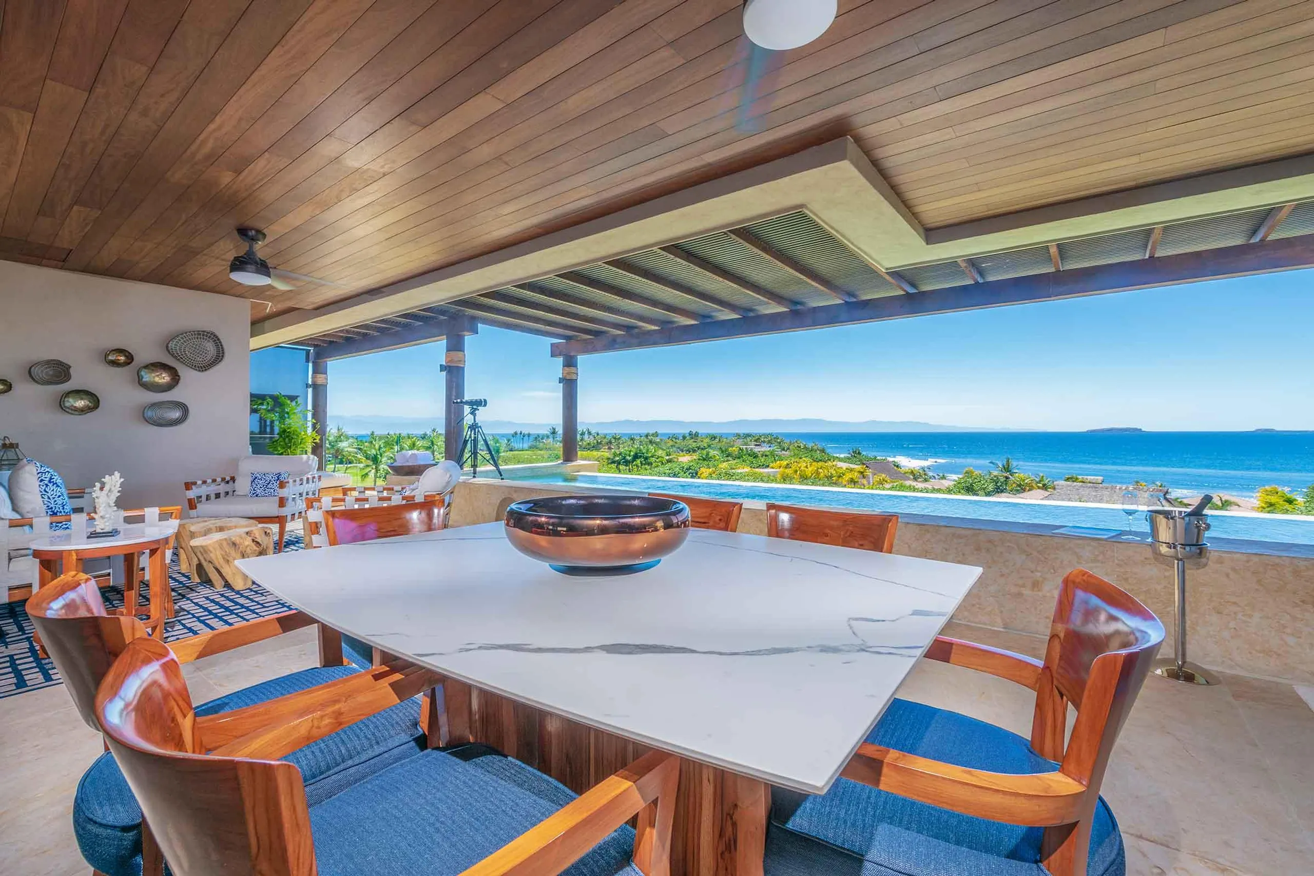 Luxury Villa with Panoramic Ocean and Island Views, Punta Mita