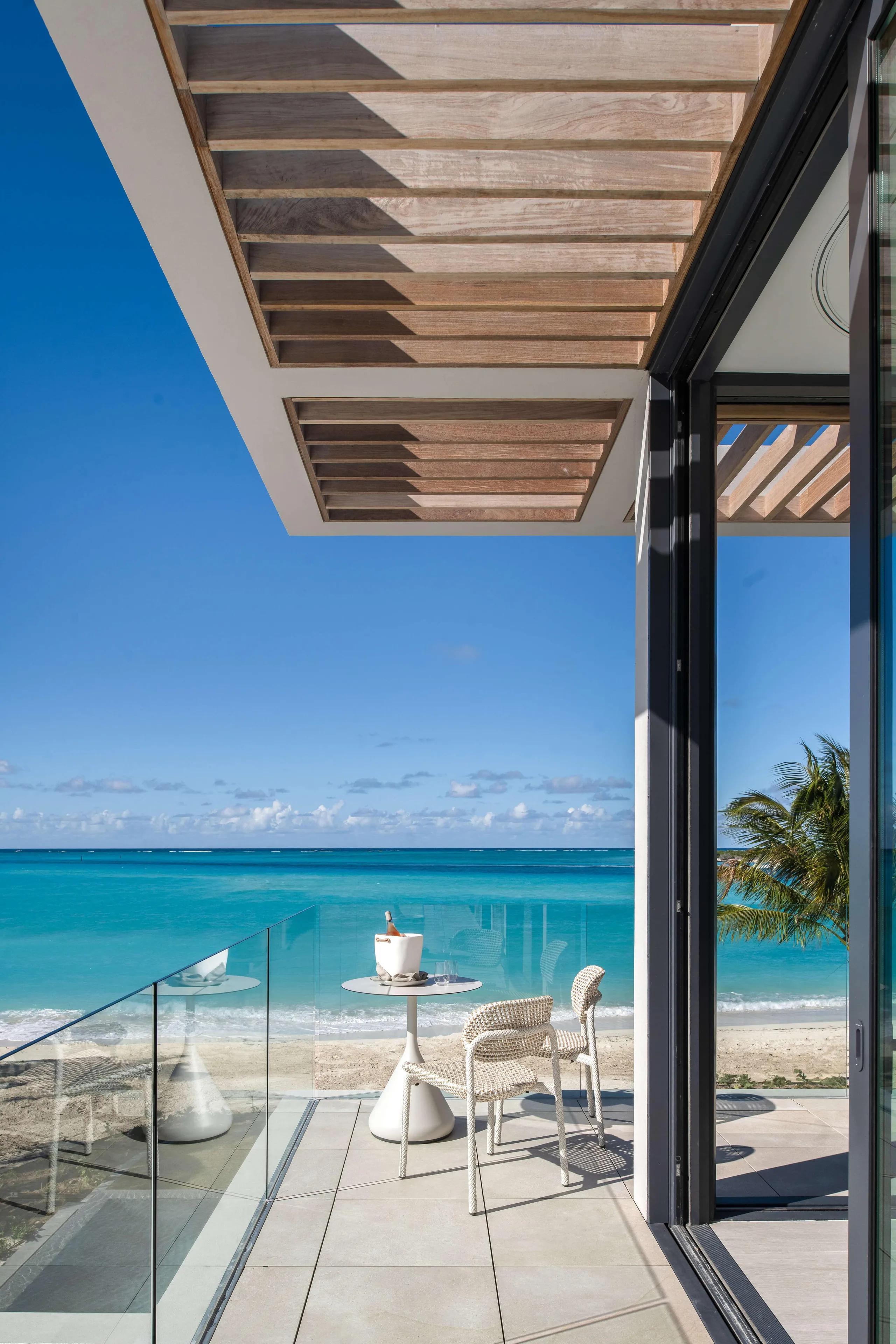 Plush and Artisinal Grace Bay's Finest Villa with Private Pool and Wraparound Views — photograph 6