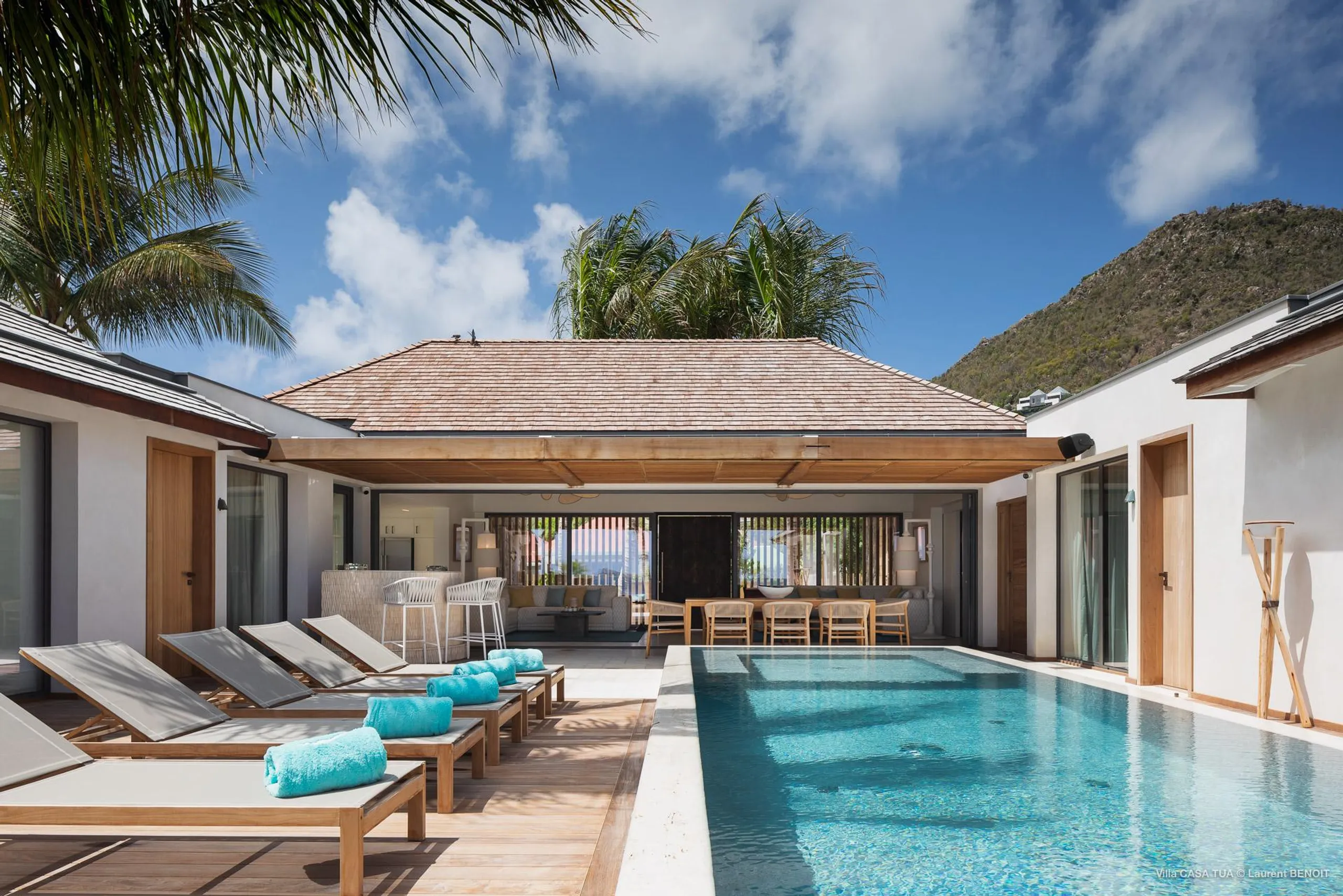 Rare St. Barth Beachfront Villa with Pool & Direct Ocean Access, Lorient