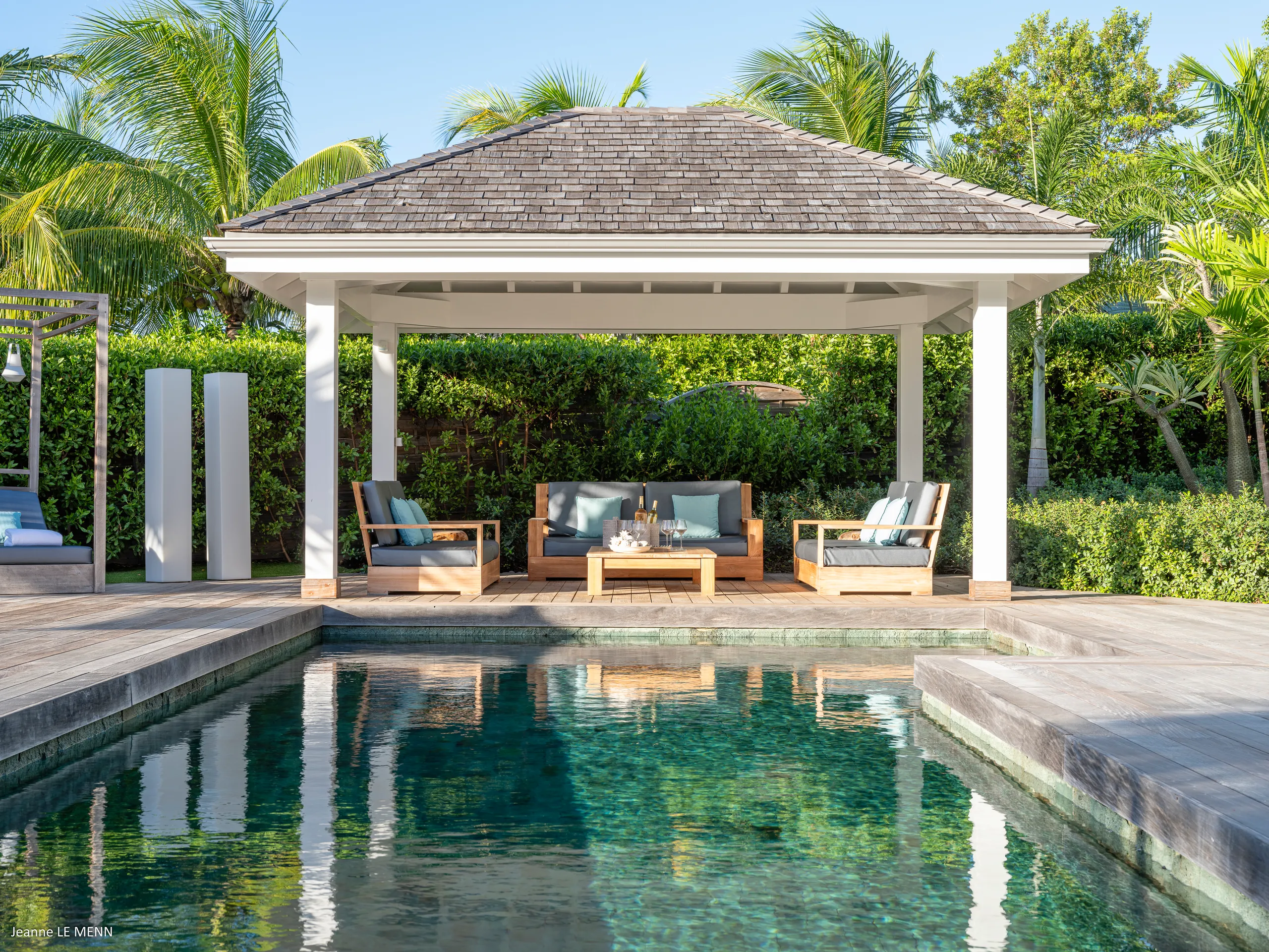 Graceful Marigot Villa with with Pool, Gym & Bay Views — photograph 6