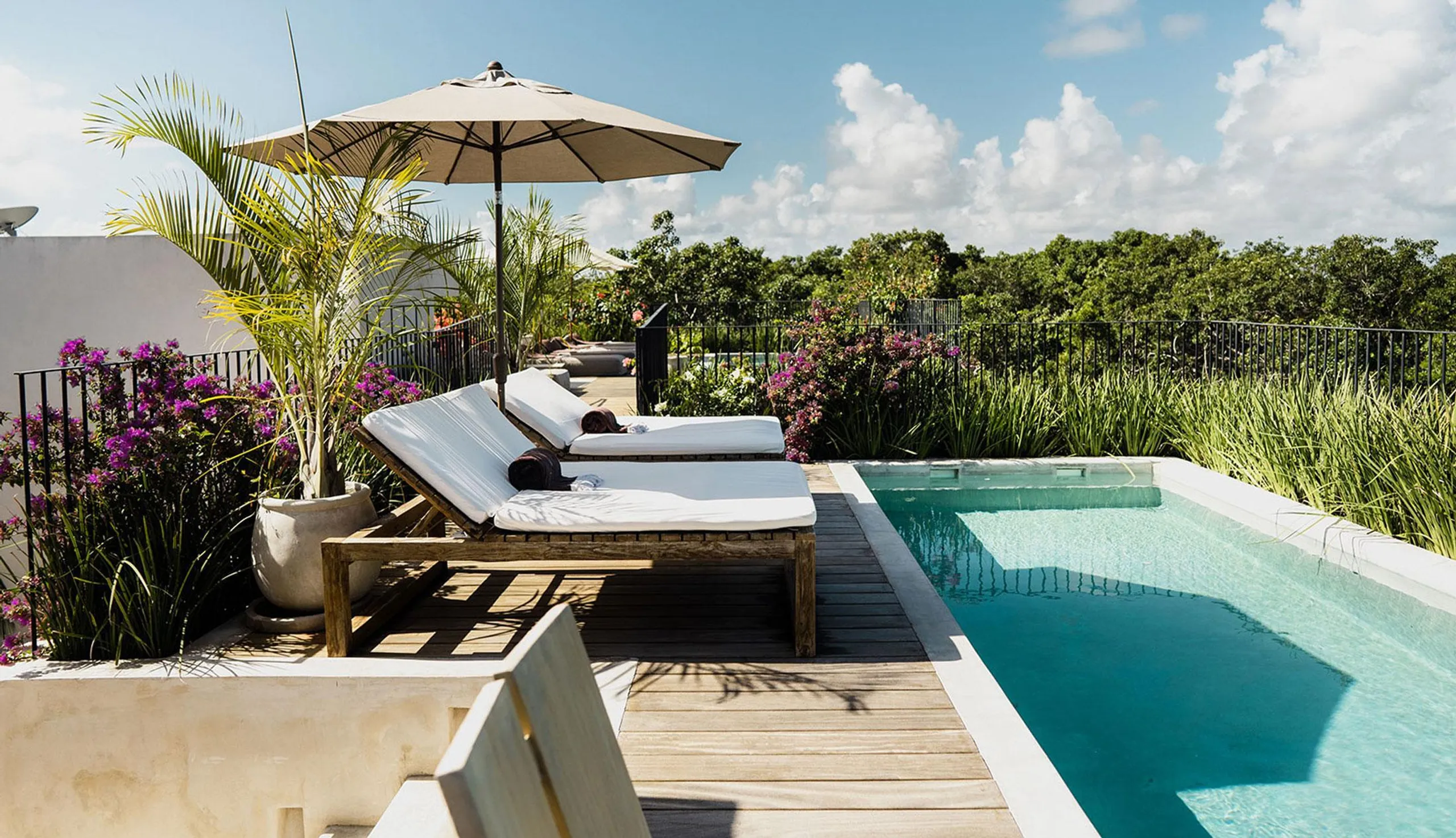 Lush and Tropical Tulum Eco-Luxe Villa with Rooftop Pool and Views — photograph 5