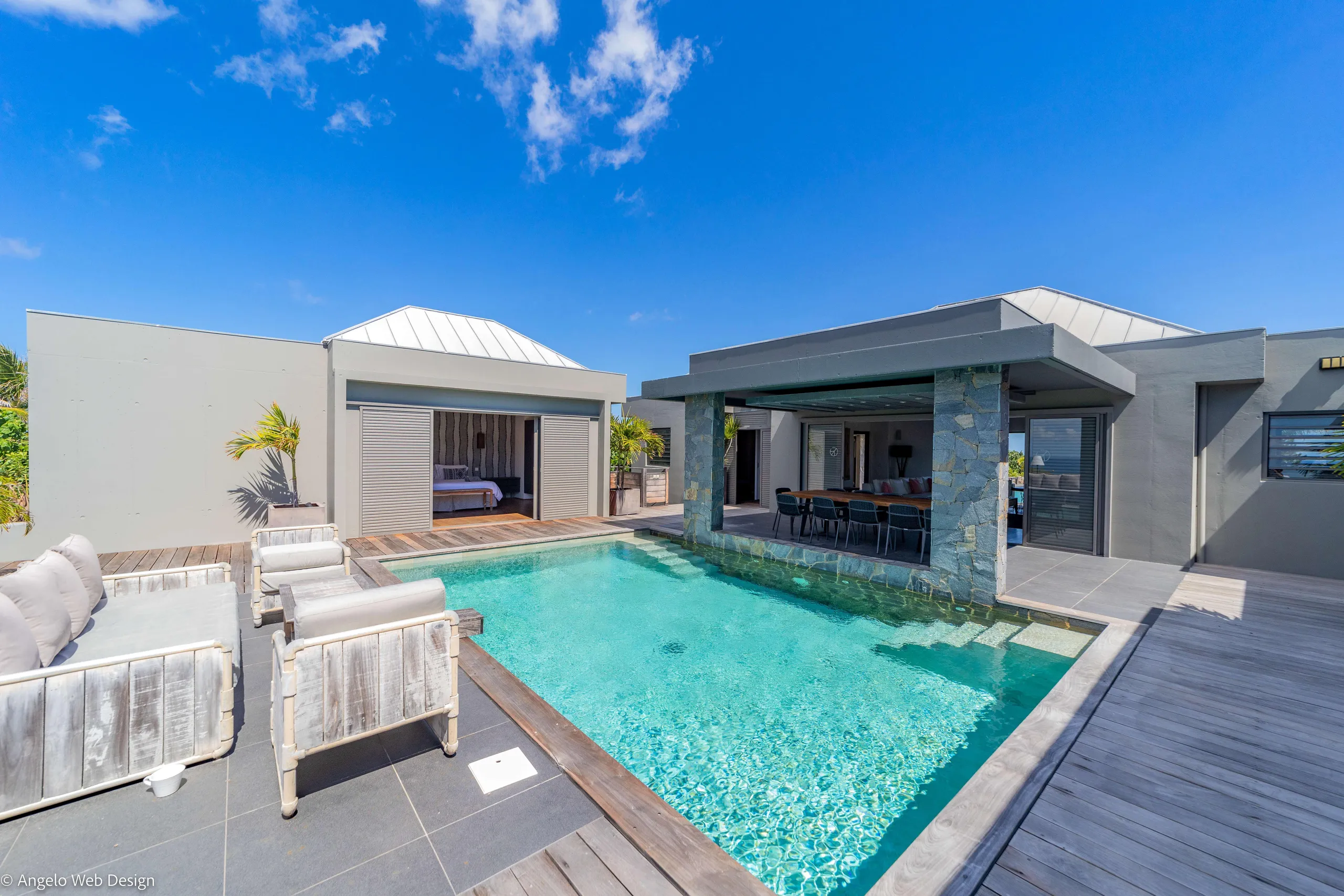 Exquisite Paradise Villa with Amazing Ocean View in Domaine du Levant, Saint-Barths — photograph 10