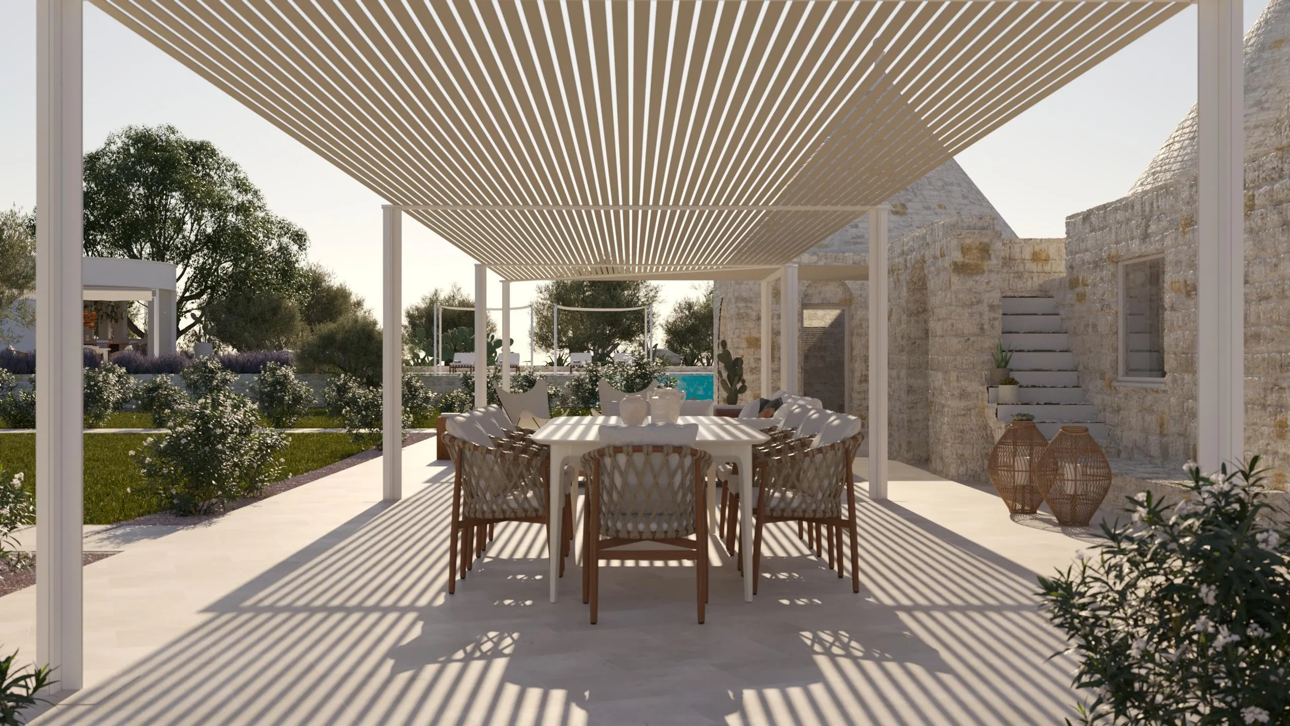 Sparkling Blue Haven Villa with infinity Pool — photograph 6