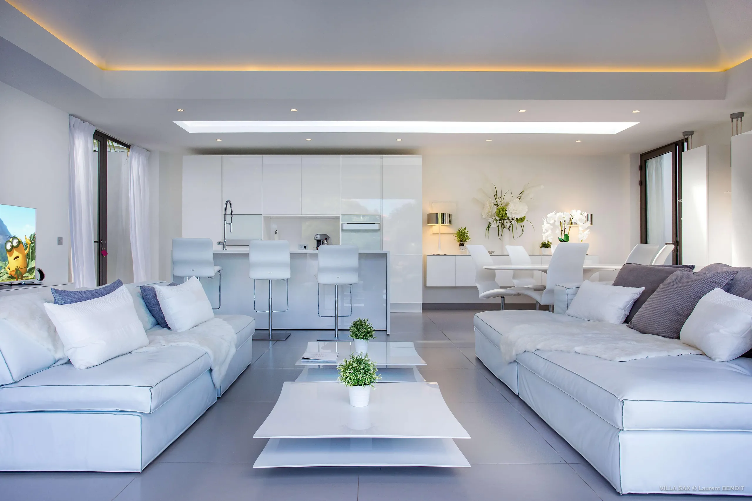 Contemporary Villa with Breathtaking Views of Pelican Bay in Saint-Jean, St. Barths — photograph 12