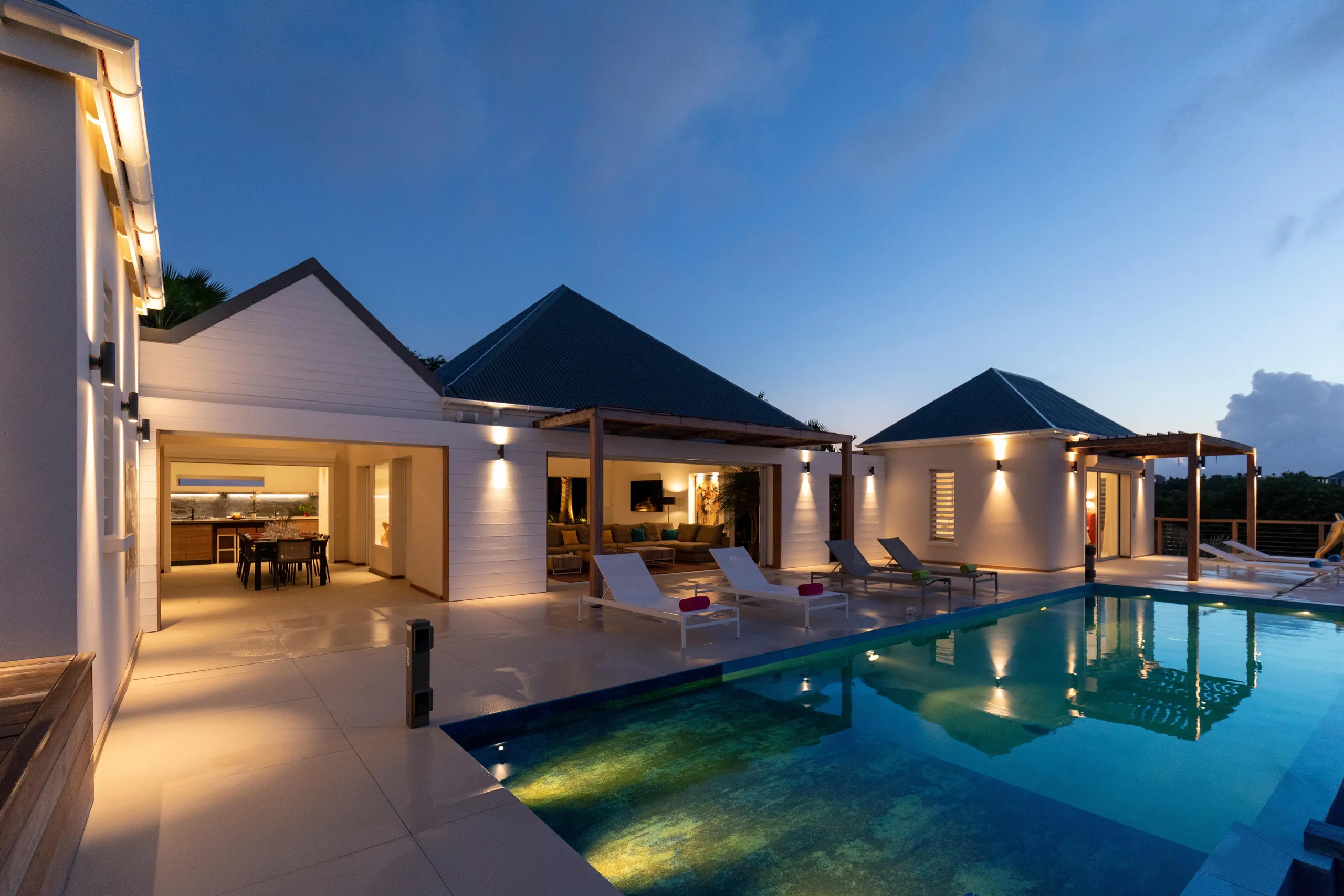Lavish Seaview Villa with Infinity Pool and Fitness Room — photograph 4