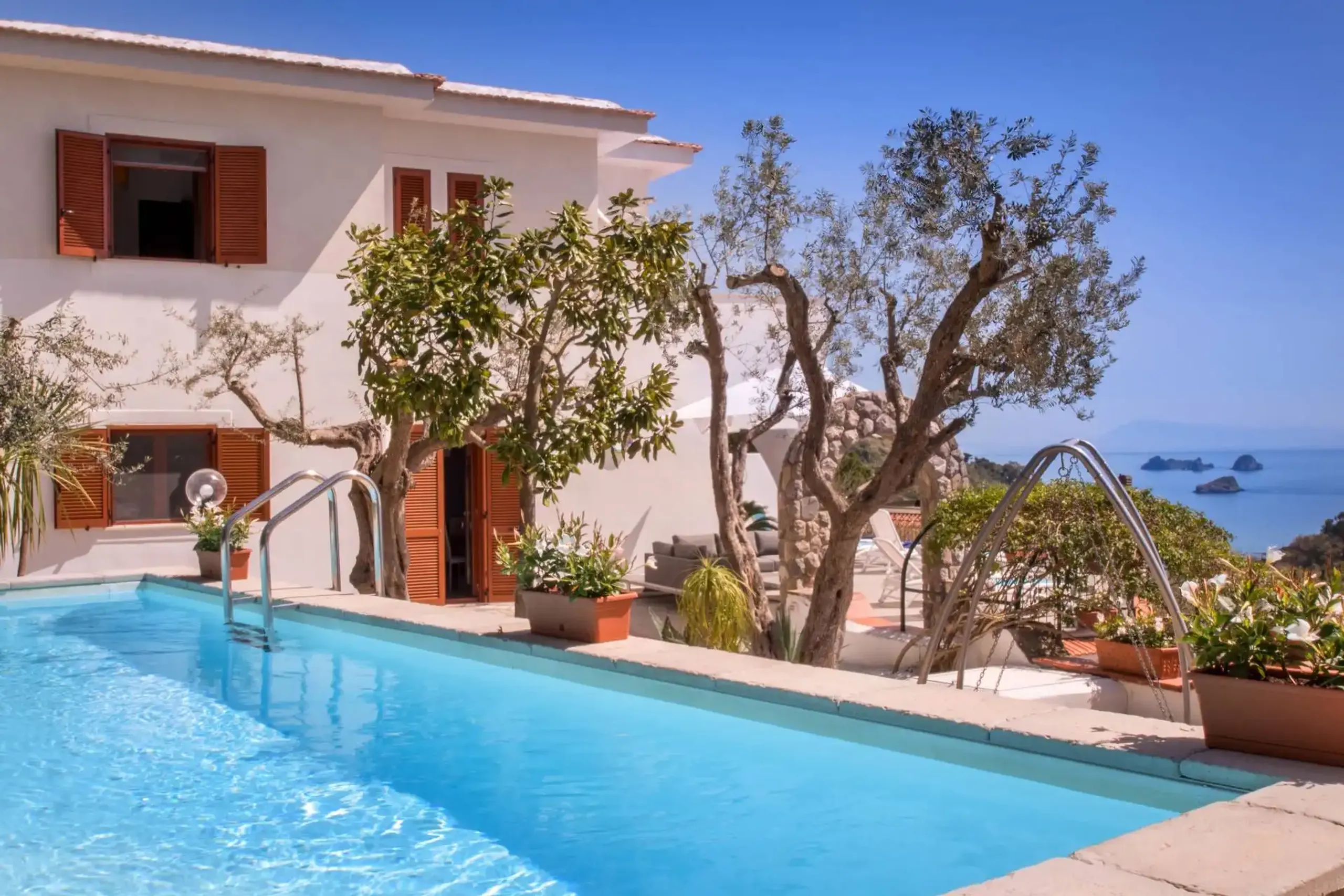 Lavishly Appointed Coastal Escape with Breathtaking Sea Views and Private Pool, Amalfi Coast