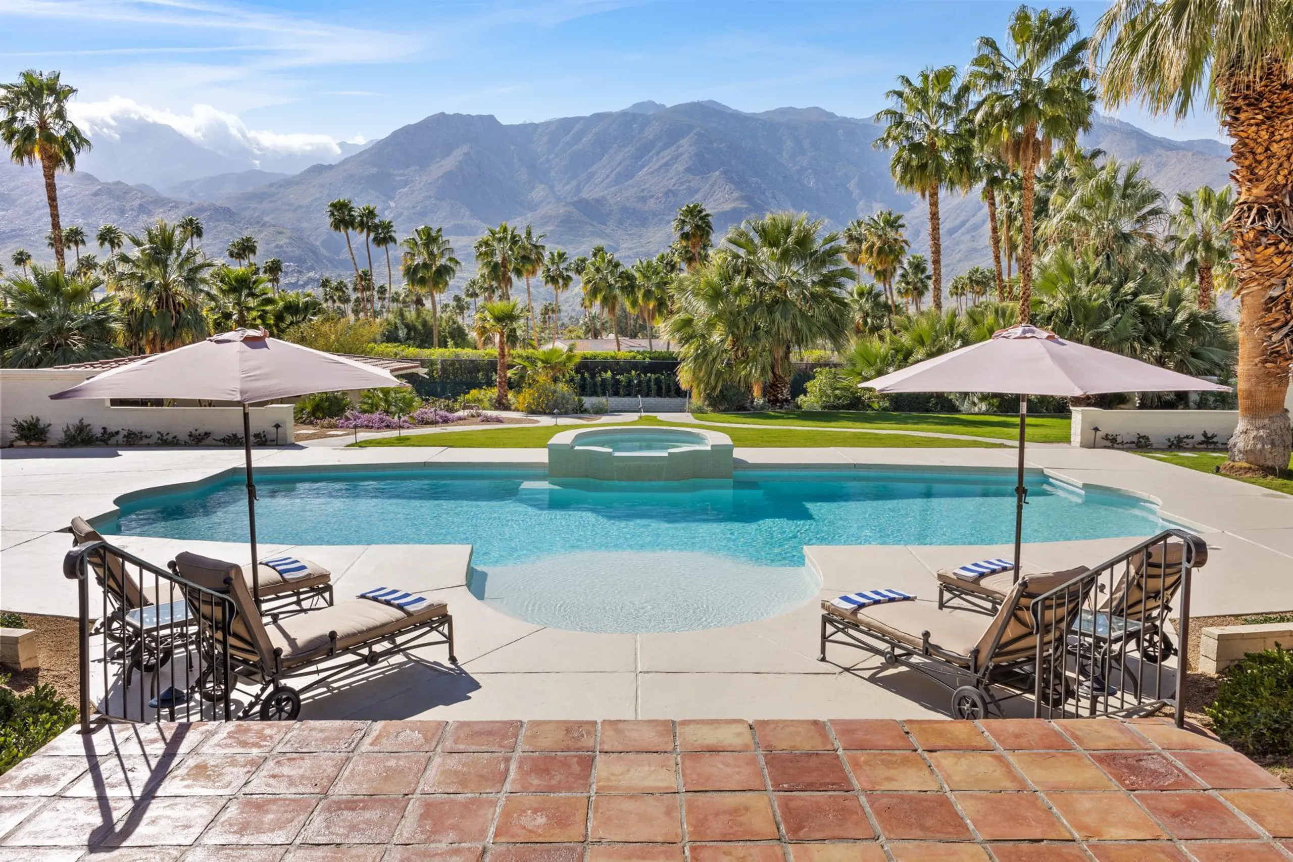 Lavish Palm Springs Tennis Estate with Lap Pool, 360-Degree Mountain Views, and Celebrity-Level Privacy — photograph 6