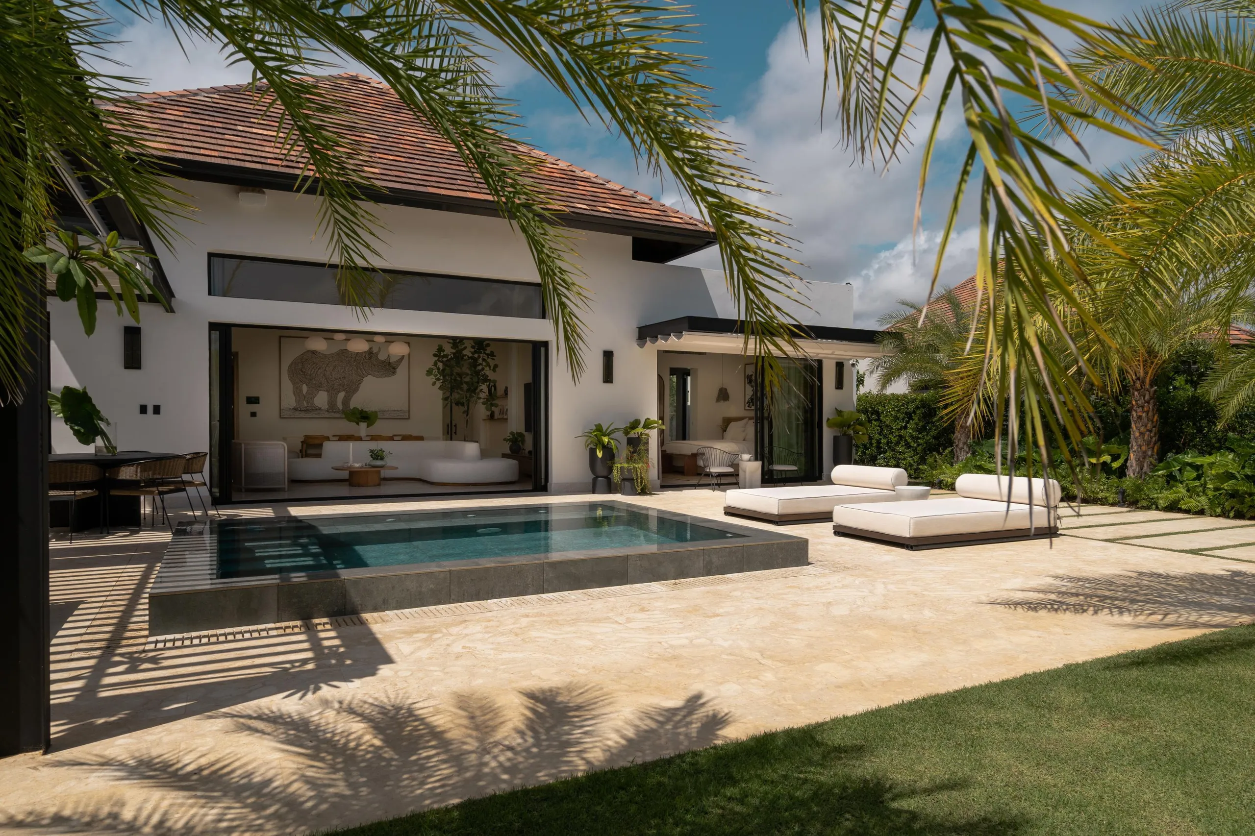 Plush 3-Bedroom with Heated Infinity Pool and Private Jacuzzi, Punta Cana
