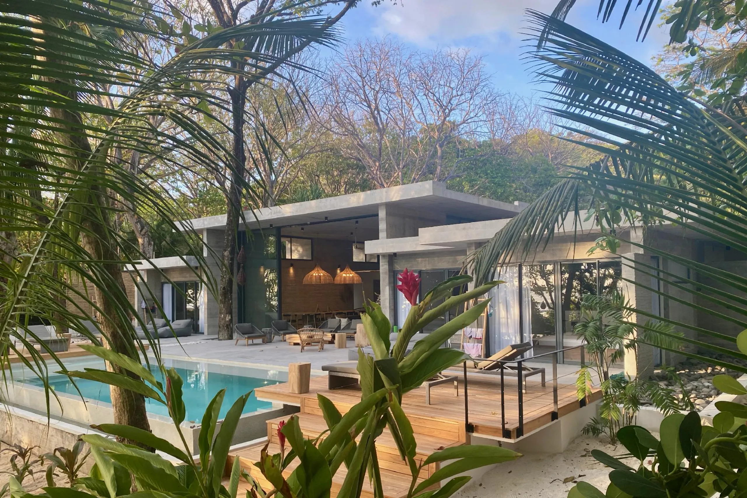 Ultra-Modern Hippie Chic Beachfront Estate with Infinity Pool, Santa Teresa