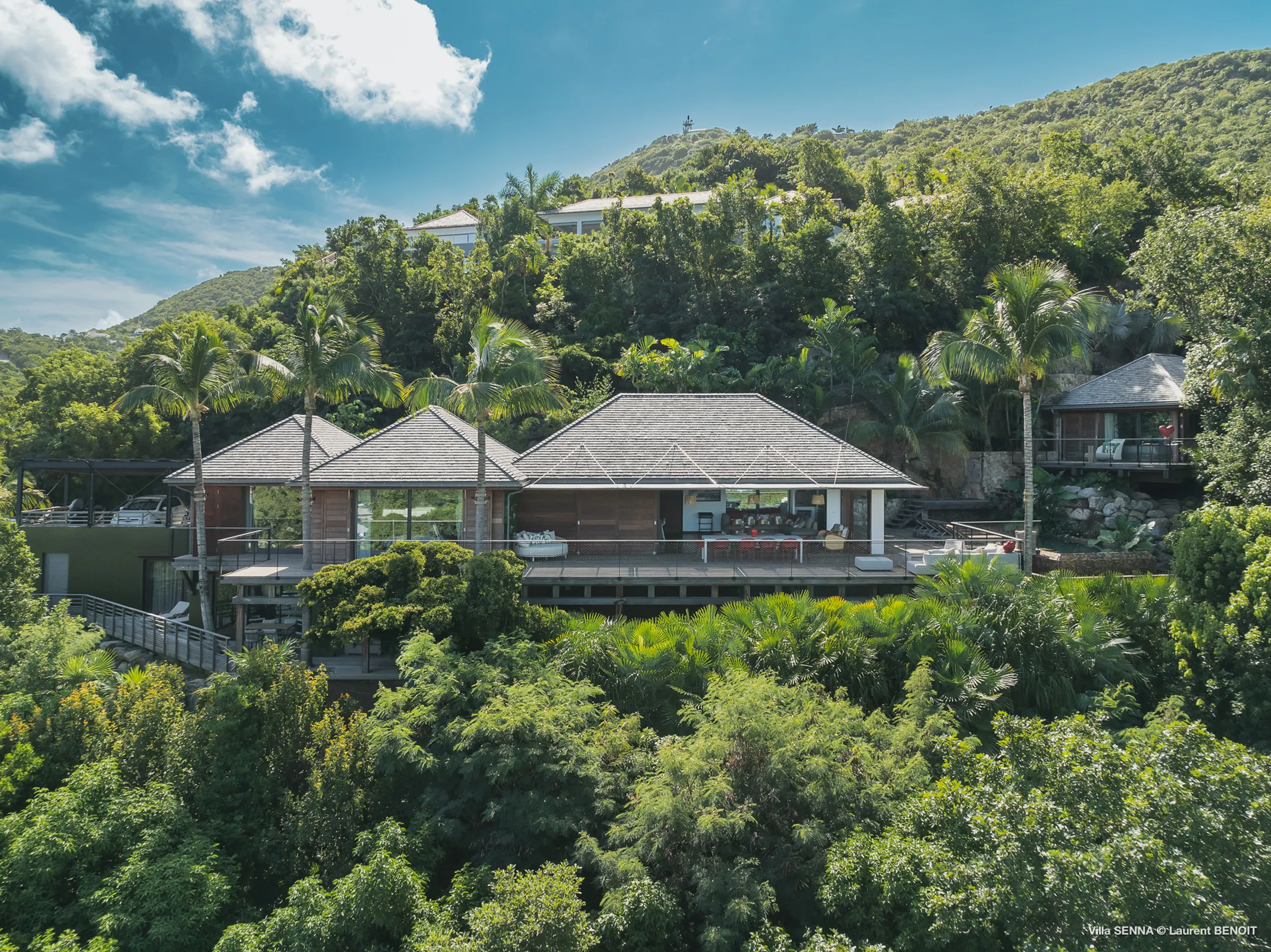 Family-Friendly St. Jean Villa – Private Bungalows, Heated Pool & Tropical Gardens — photograph 6